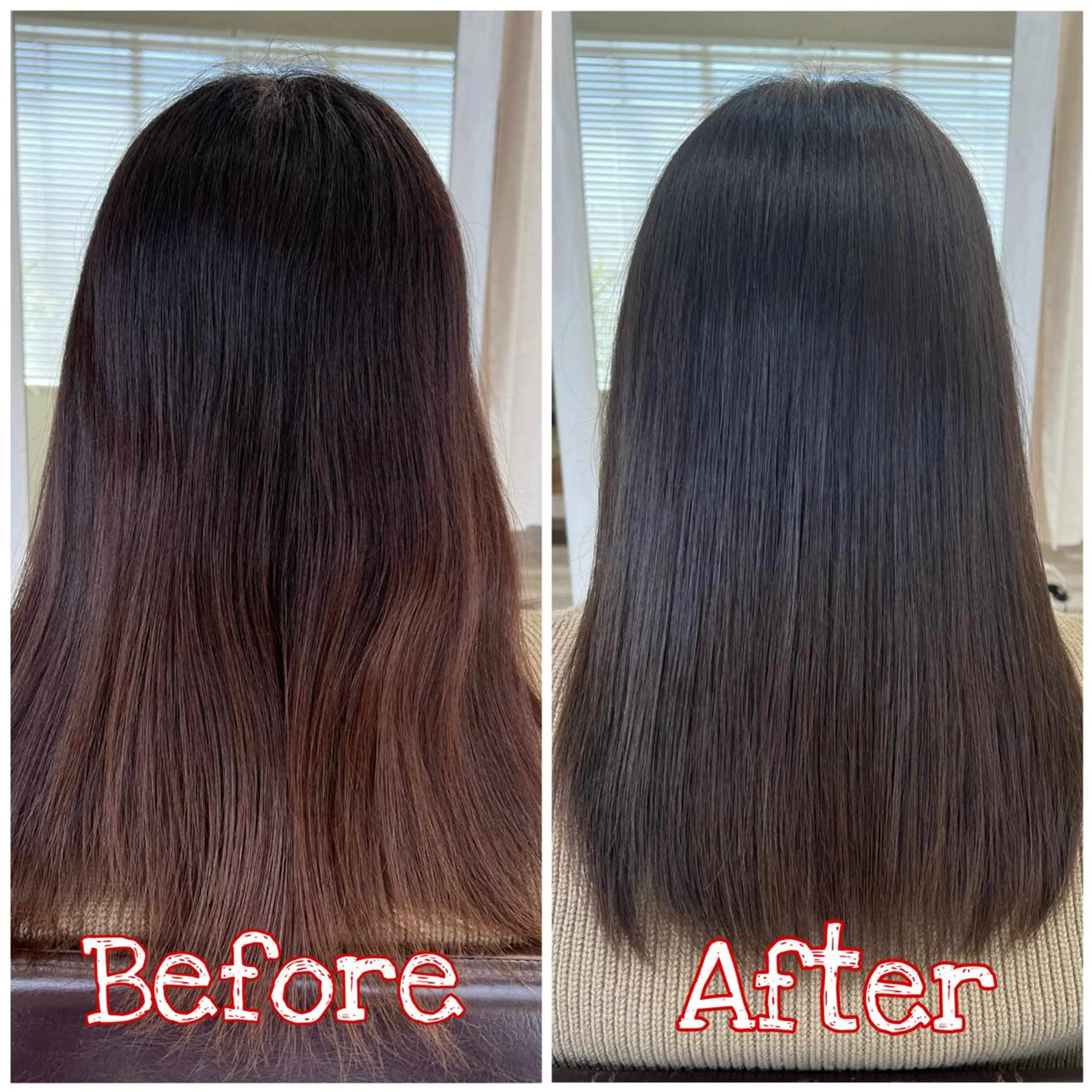 ロング アッシュ 髪質改善 鈴木遥幾 艶髪特化美容師のヘアスタイル