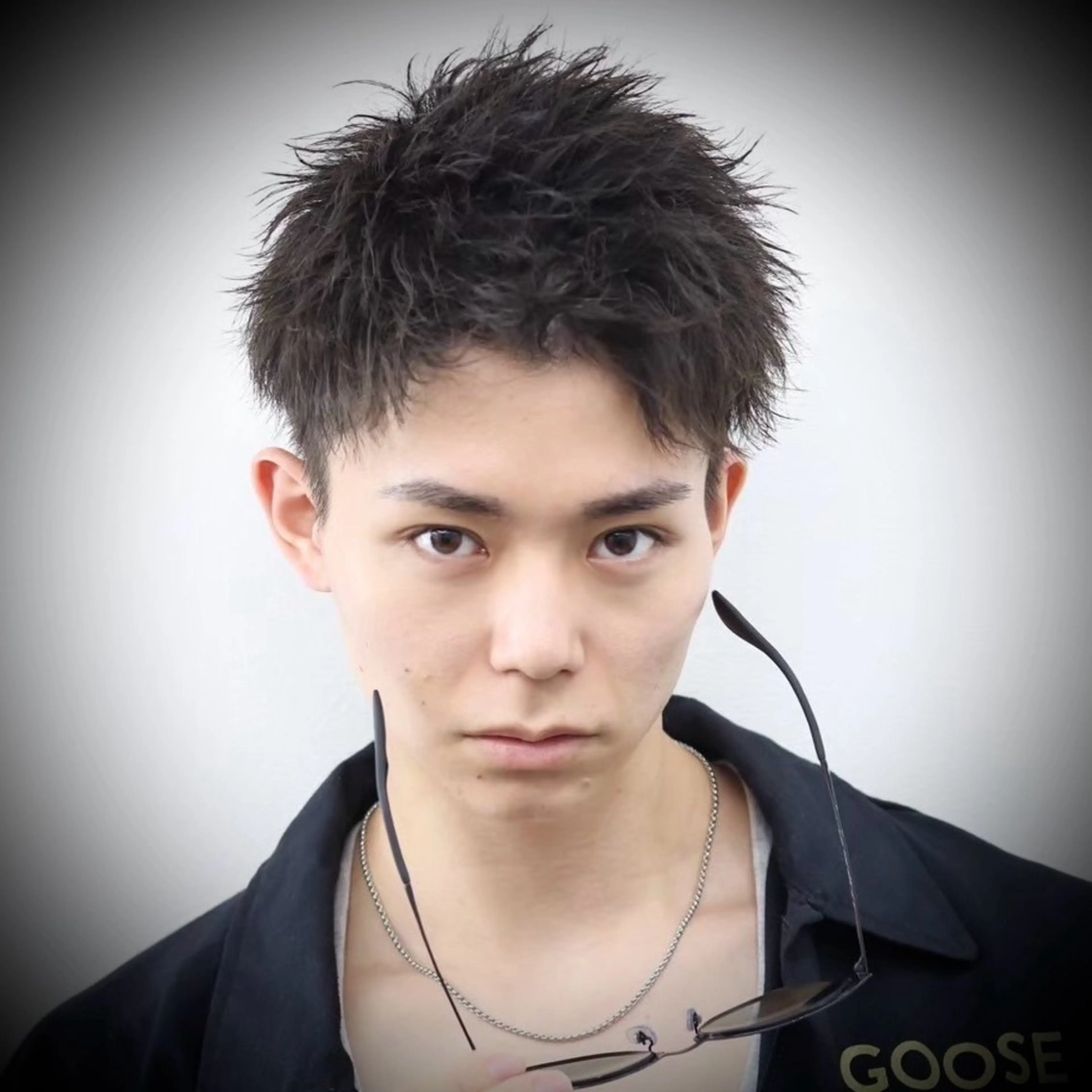 ショート メンズ アップバング ショートヘア 🔥YUSUKE🔥 メンズ特化👑のヘアスタイル