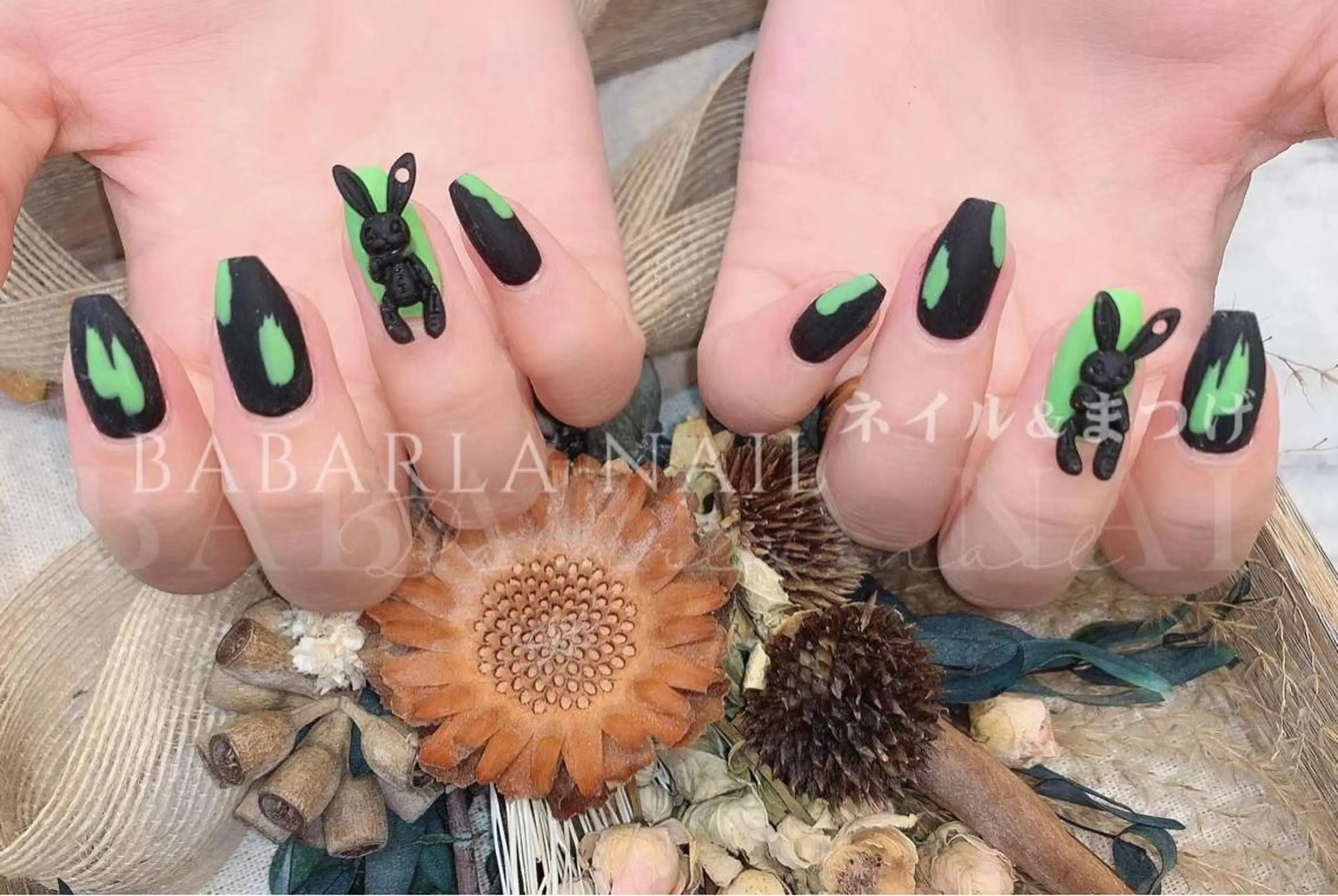 ネイル マットネイル Babarla Nailのネイルデザイン