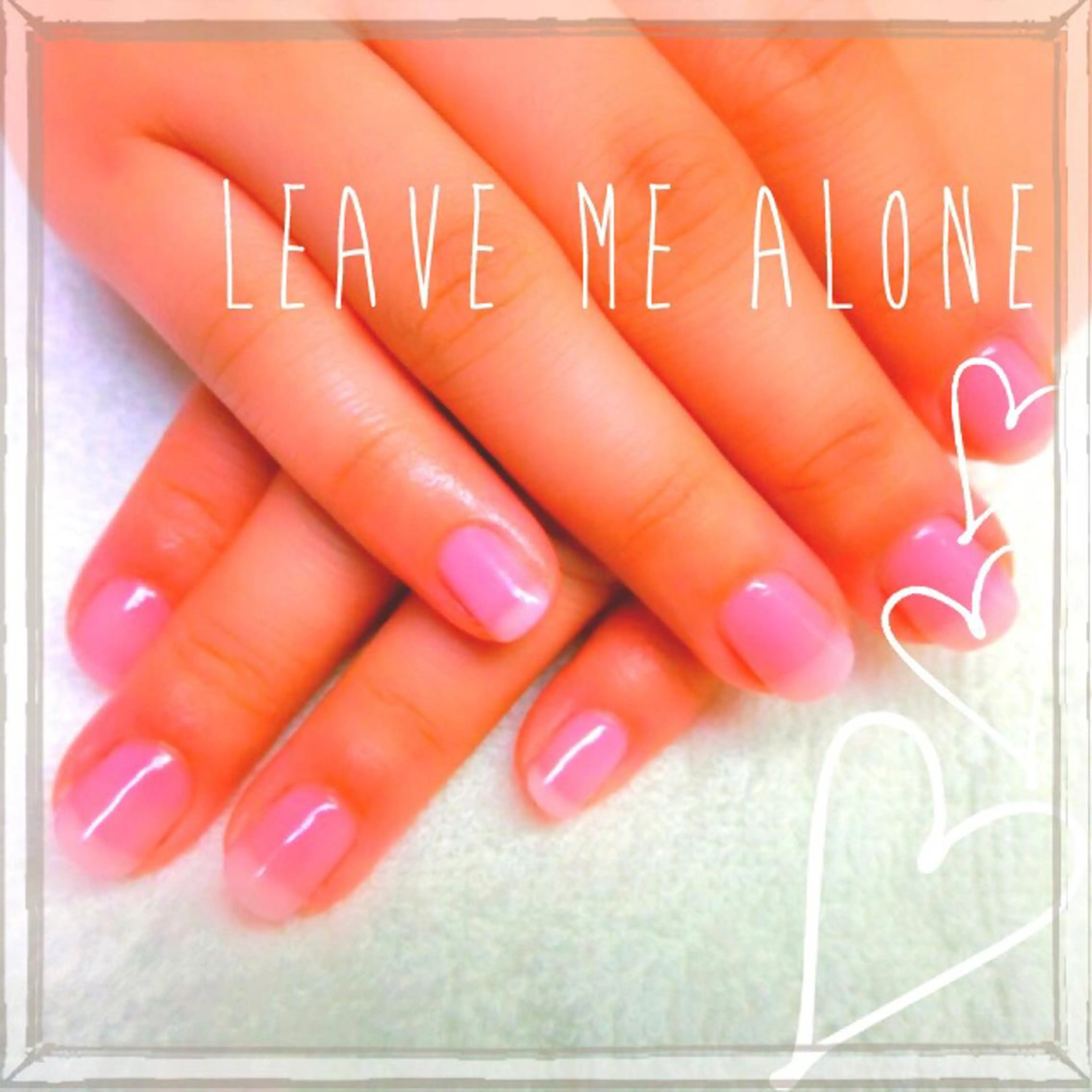 ネイル ワンカラーネイル ピンク Era nailのネイルデザイン