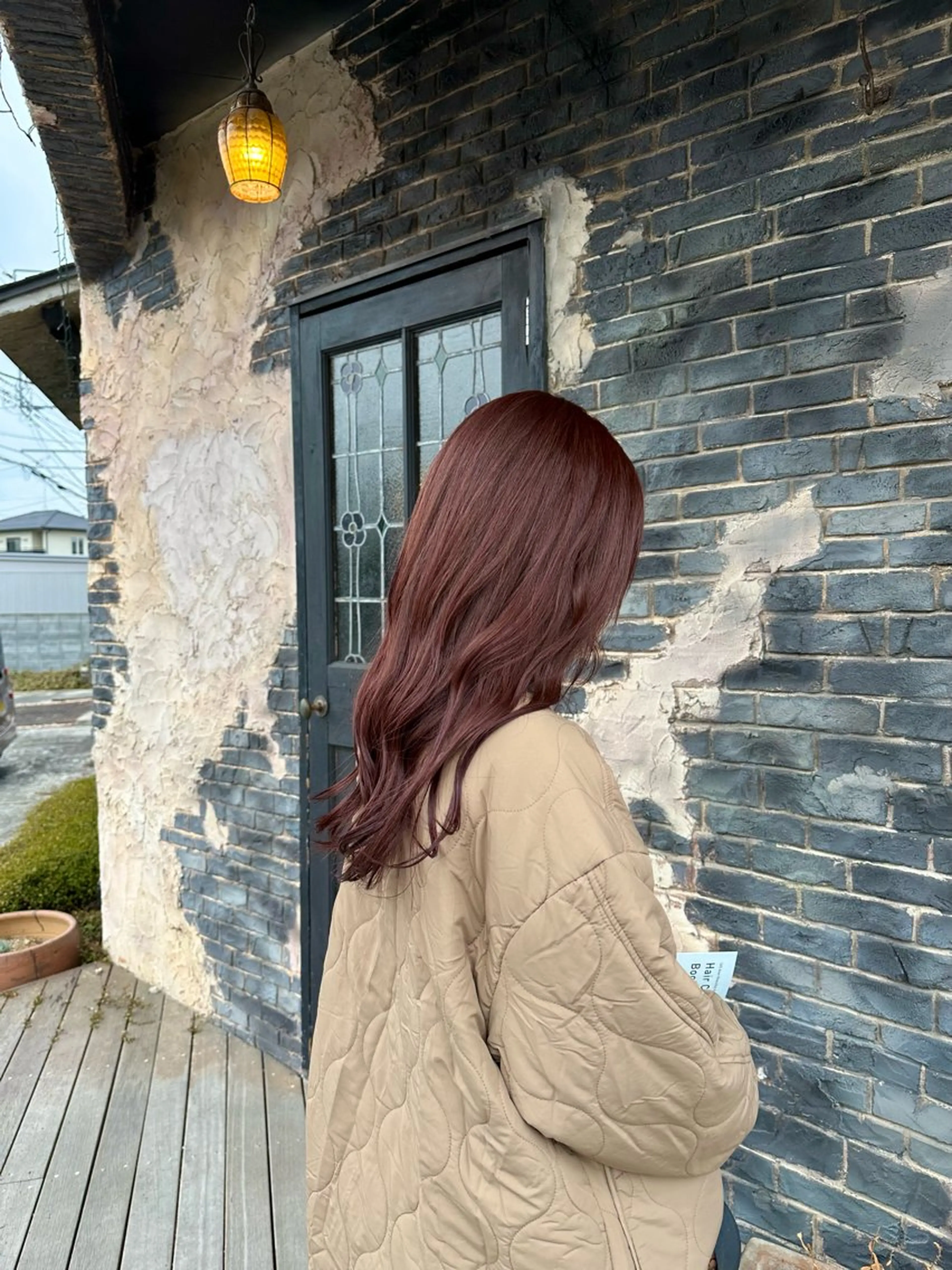 ロング カラー ブリーチ ブラウンカラー イルミナカラー ブリーチなしカラー ピンクカラー 🦖ノザワ リンカ🦖のヘアスタイル