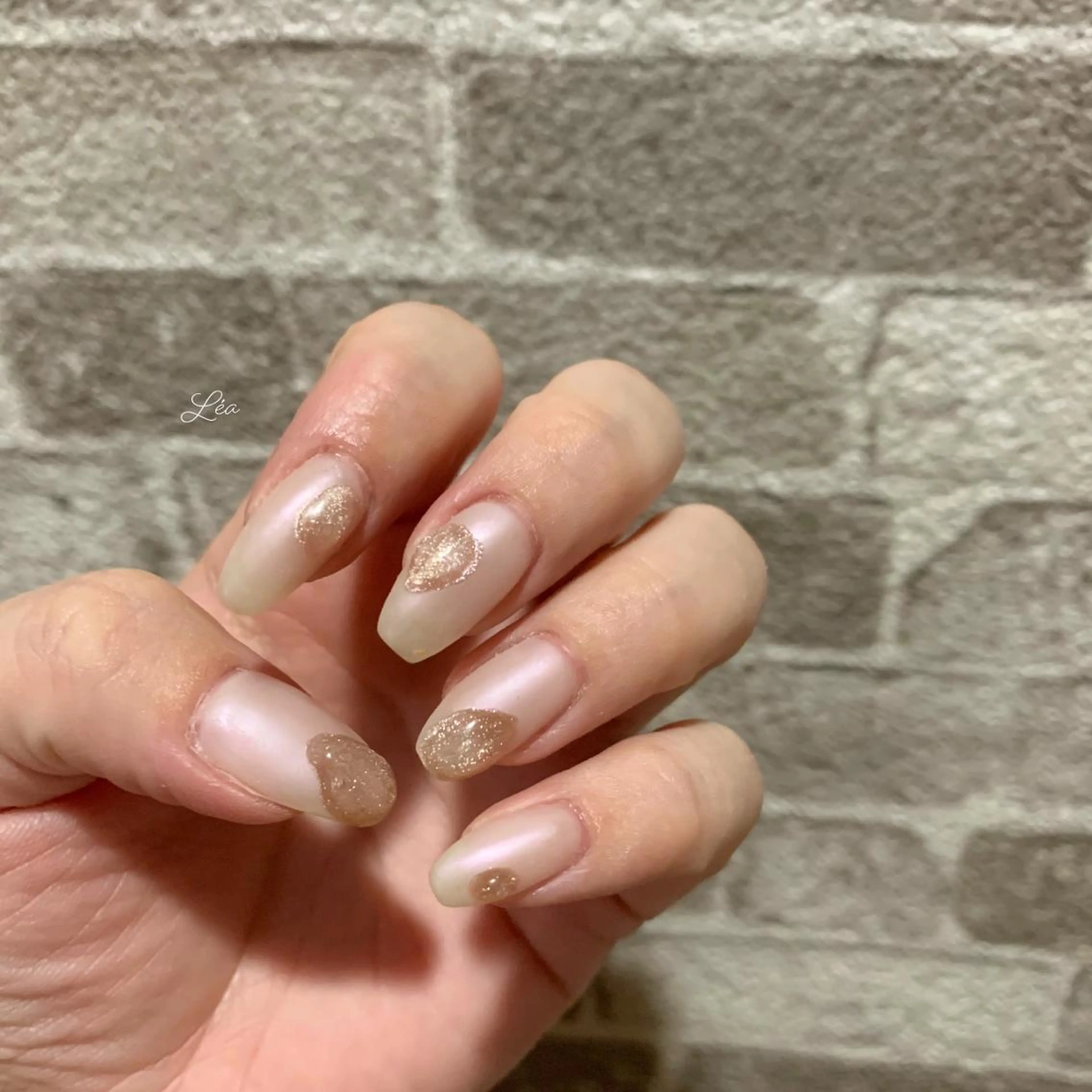 ネイル ジェルネイル 持ち込み パラジェル ソフトジェル Léa nailのネイルデザイン