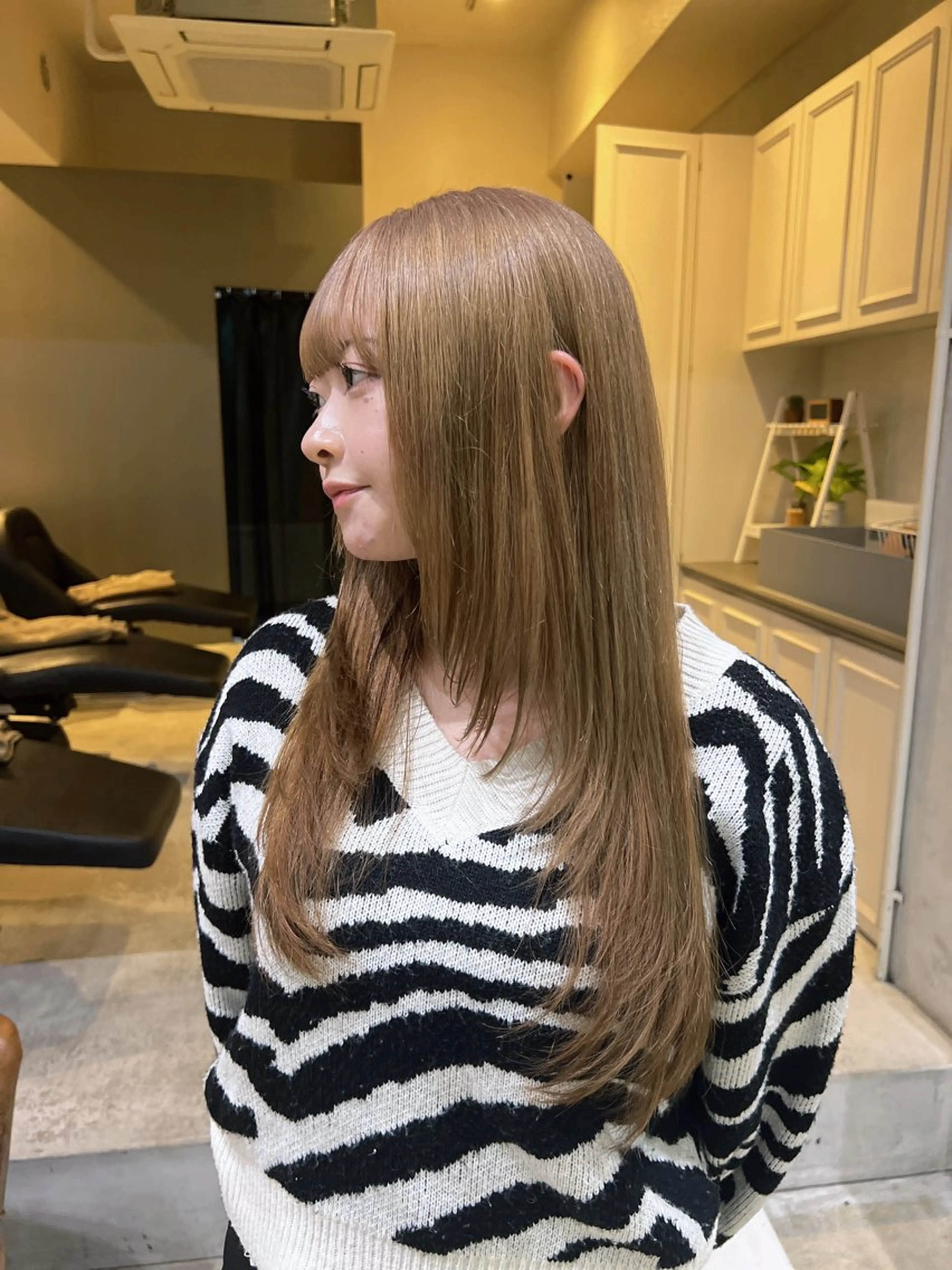 ロング ハイレイヤー レイヤーカット カット ヘアカラー トリートメント 🌱髪質改善×艶髪 🌱【天神美容室】のヘアスタイル