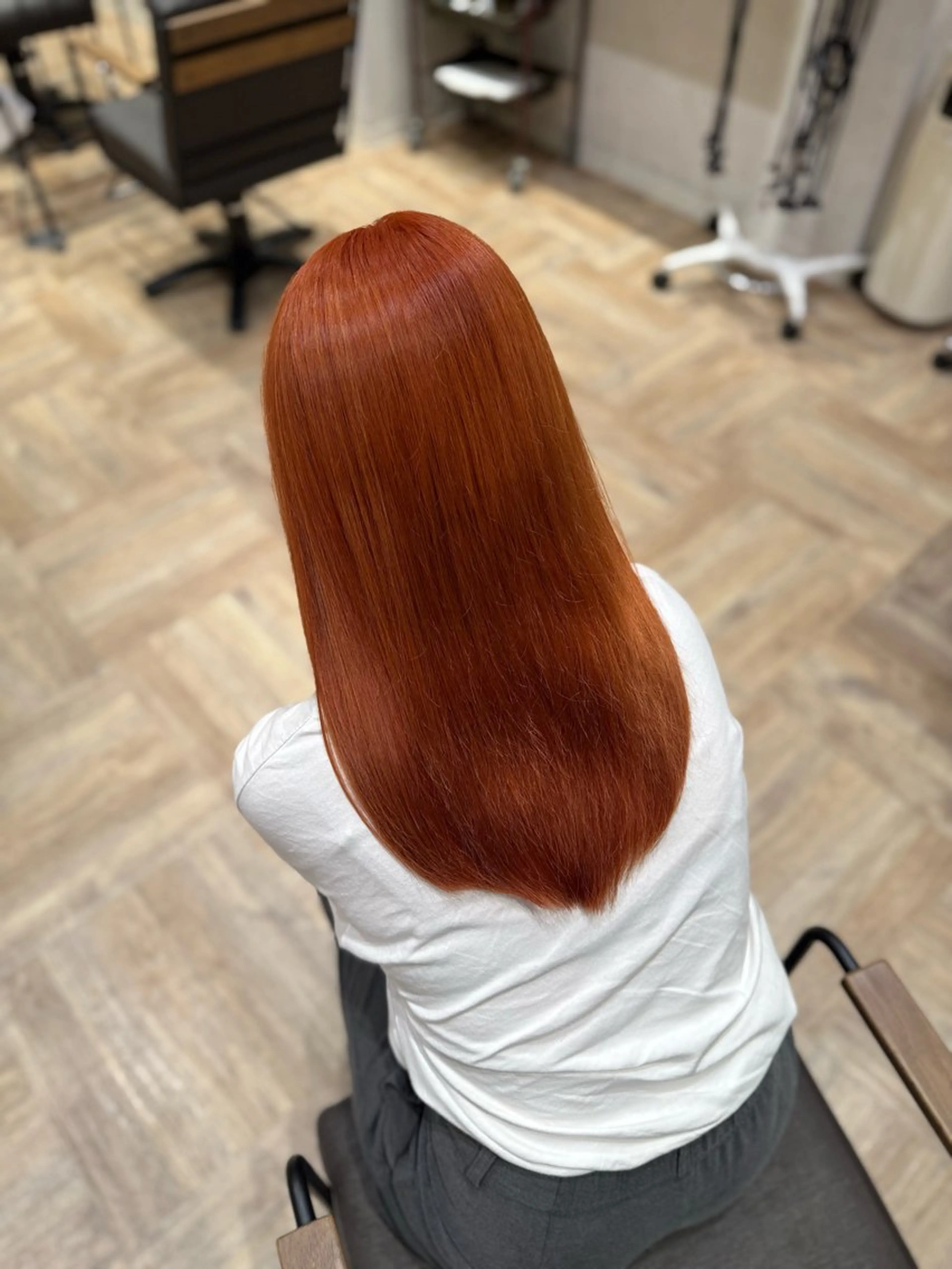 ロング カラー 池崎 歩倖のヘアスタイル