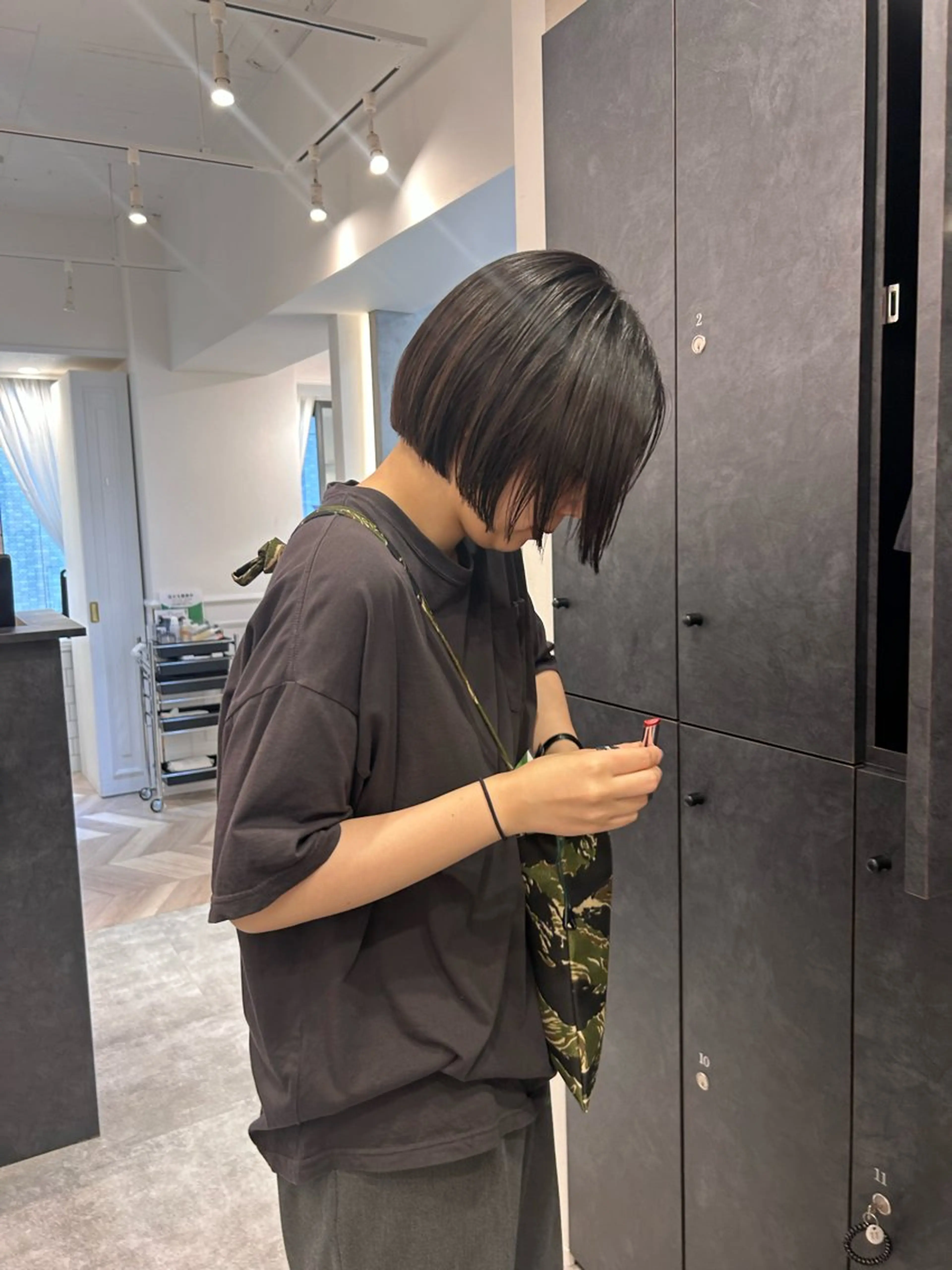 ショート カット ヘアカラー トリートメント 似合わせcut ◎ 倉橋実咲のヘアスタイル