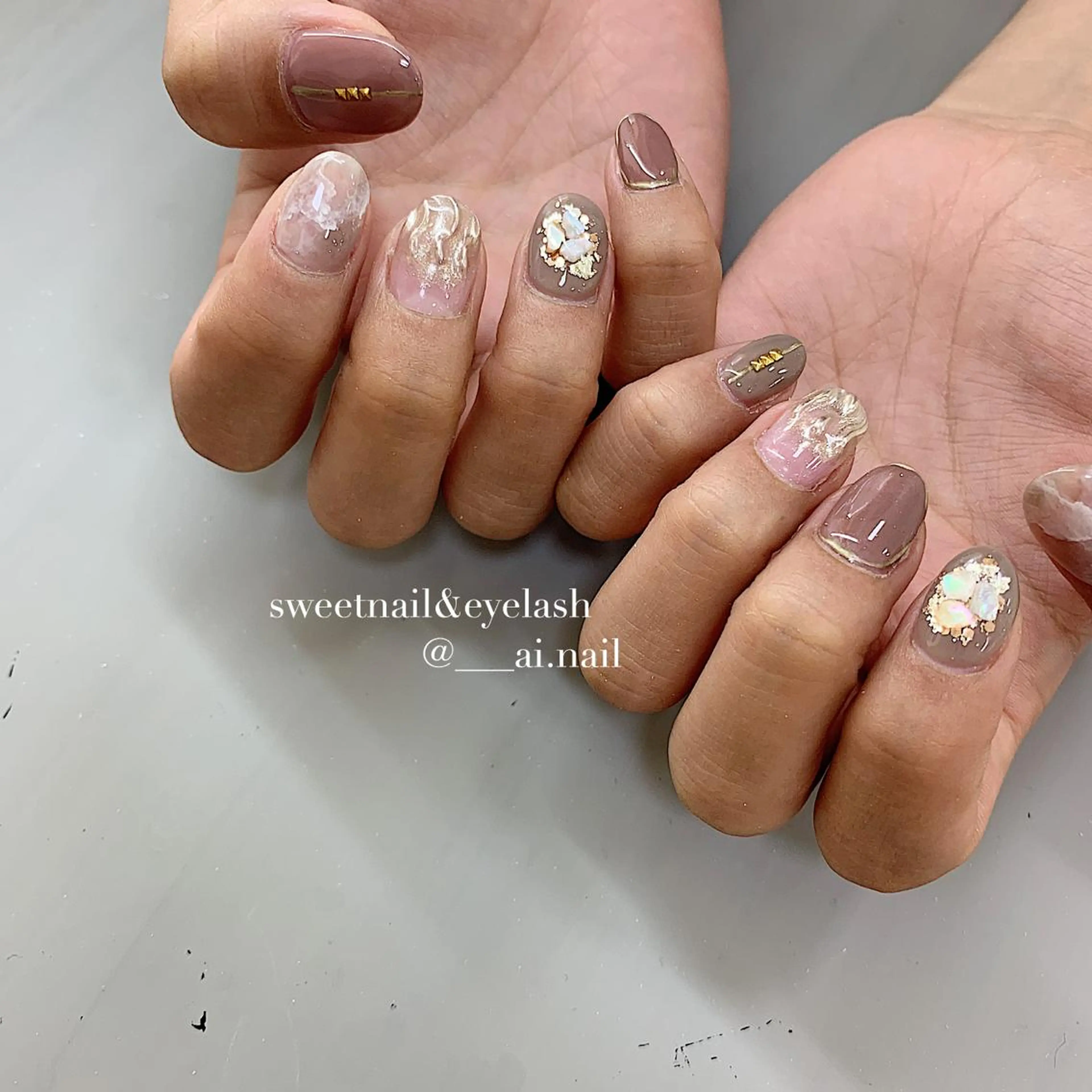 ネイル 🍃伏見 / soL nail / aiのネイルデザイン