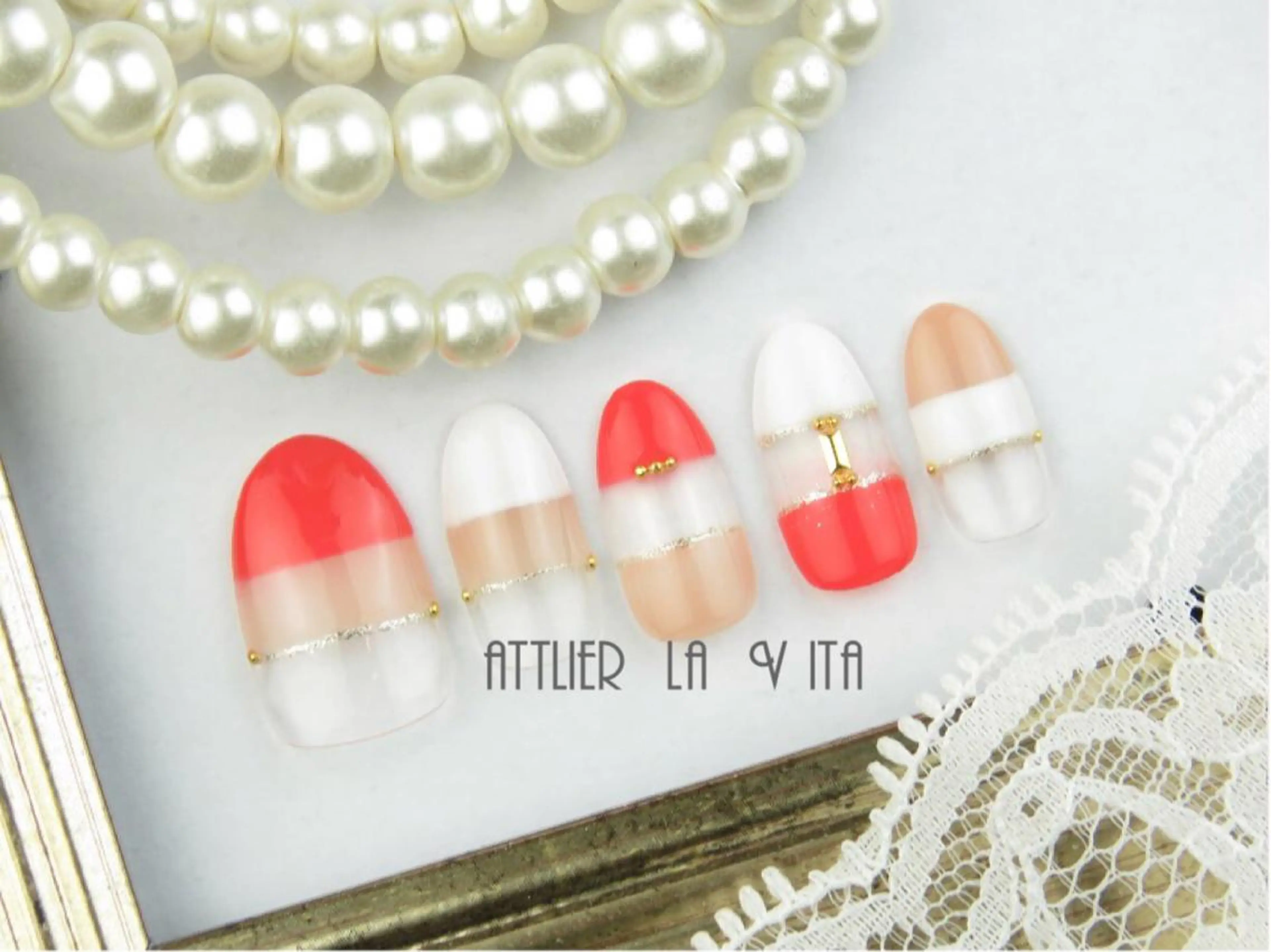 ネイル ハンドネイル atelier la vita所属・lavita. mimuraのネイルデザイン