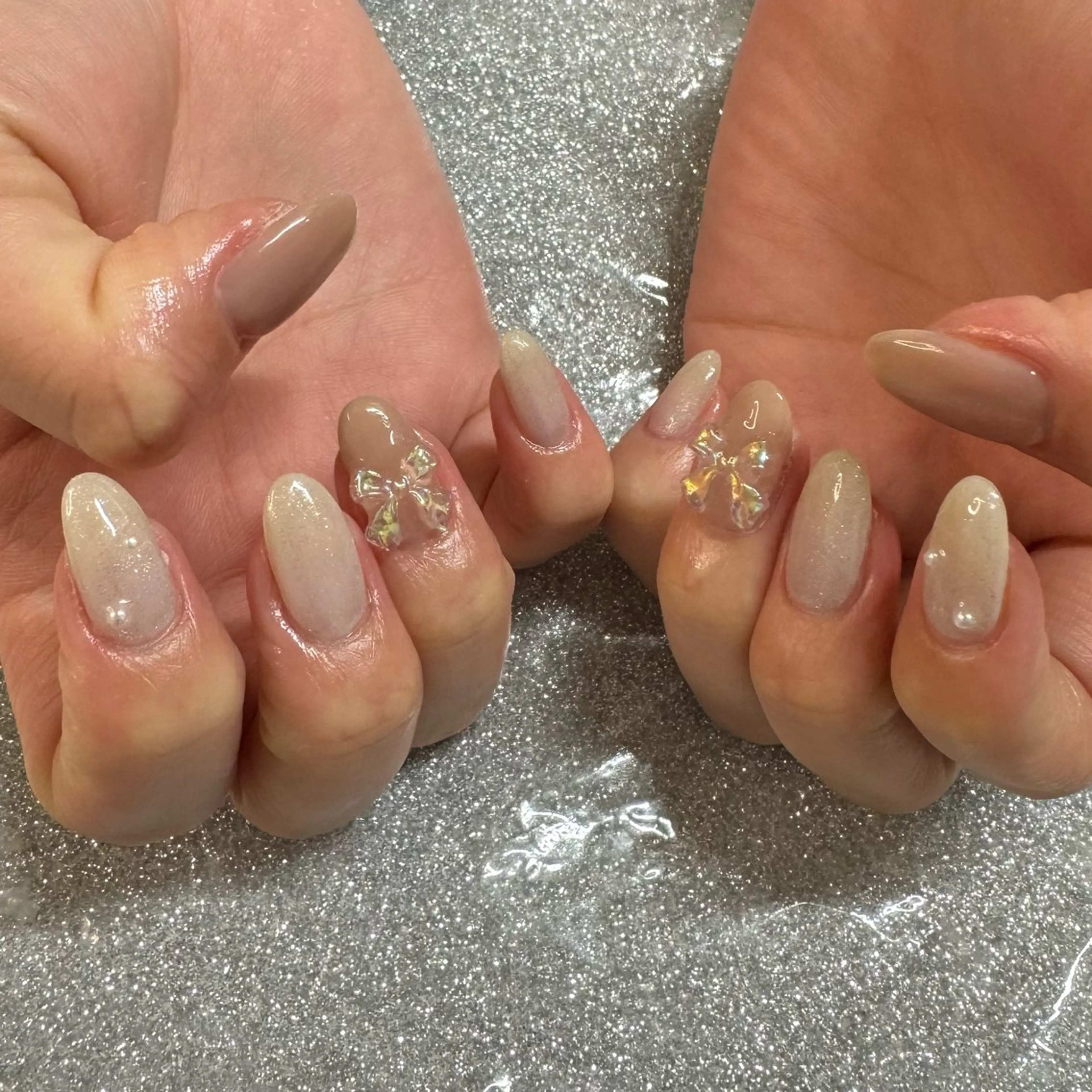 ネイル ハンドネイル VIERU 🌈🎀💖のネイルデザイン