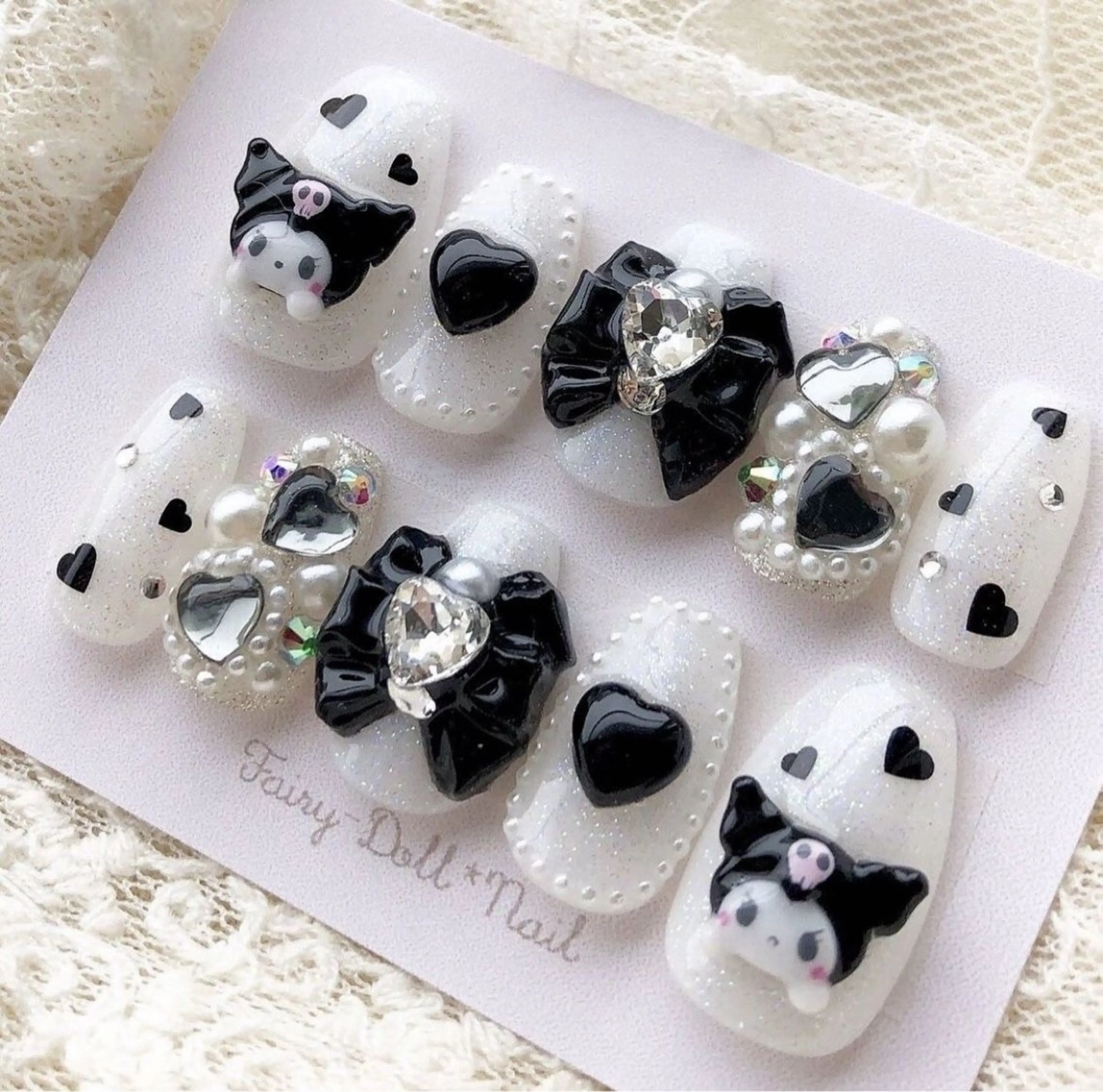 ネイル 長さ出し キラキラネイル マグネットネイル ミラーネイル ピンク Lee Nailsのネイルデザイン