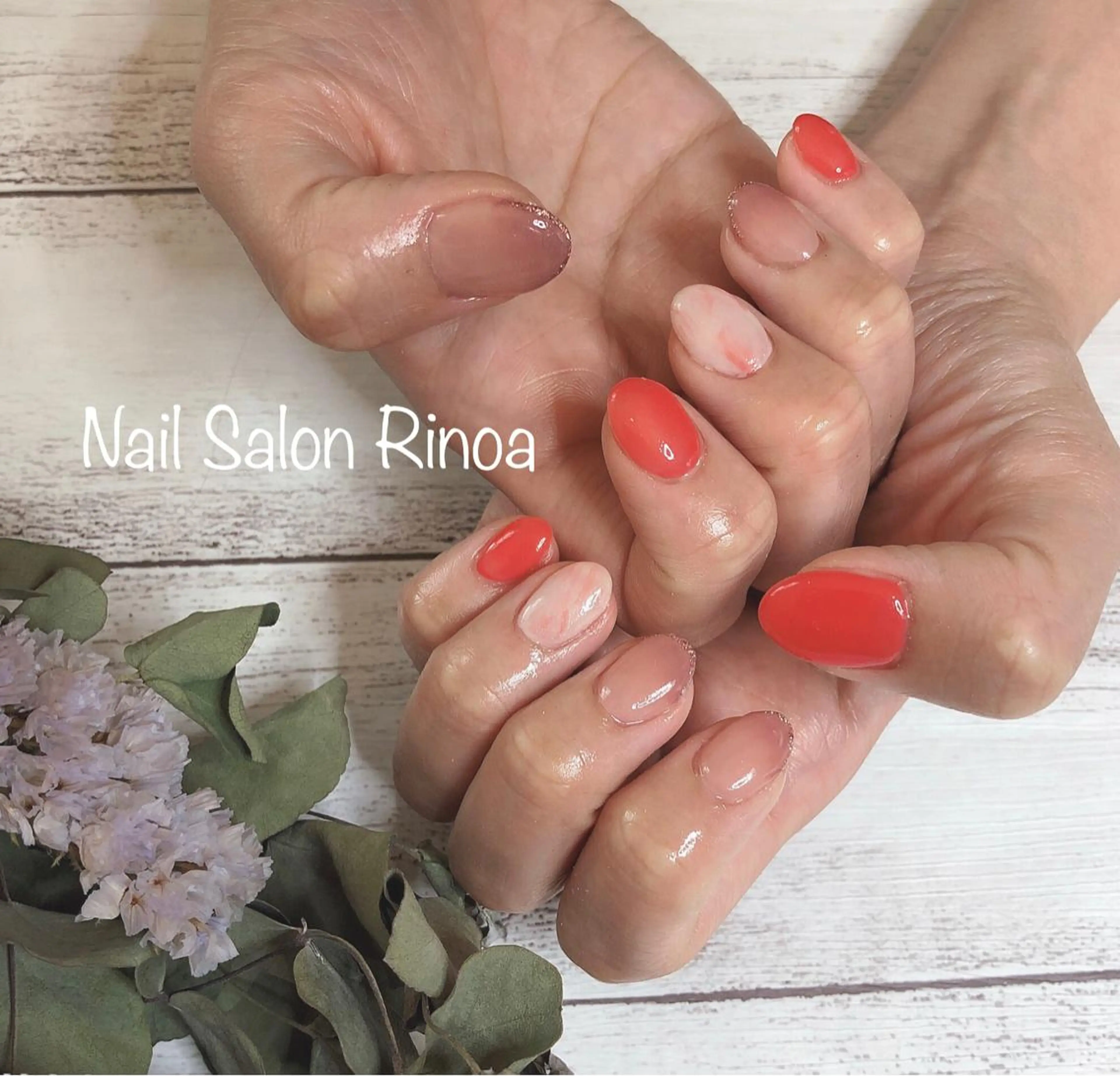 ネイル Nail Salon Rinoaのネイルデザイン