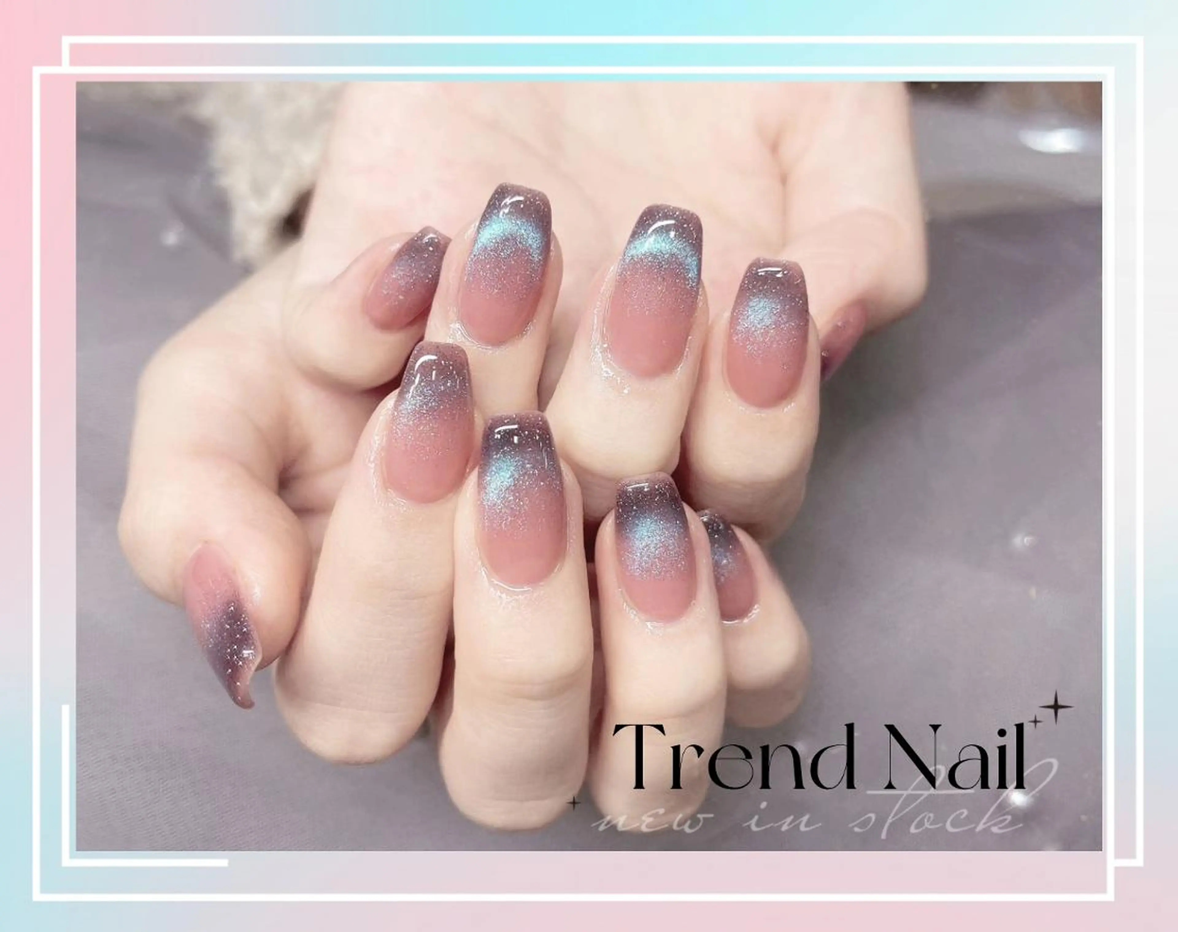 ミディアム ハンドネイル Rola kira ゆめのネイルデザイン