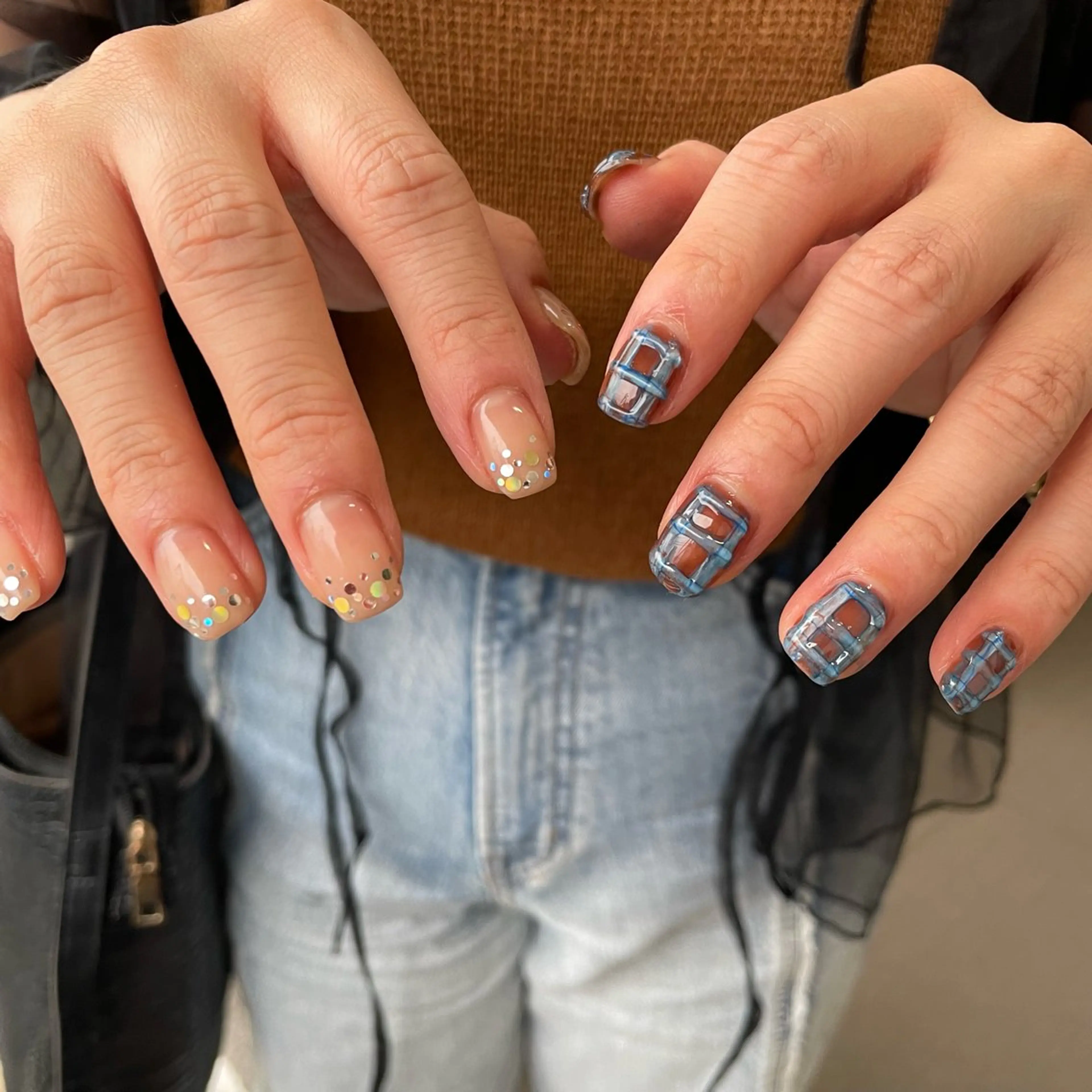 ネイル ハンドネイル カメレオン京橋🌻 草葉由佳のネイルデザイン