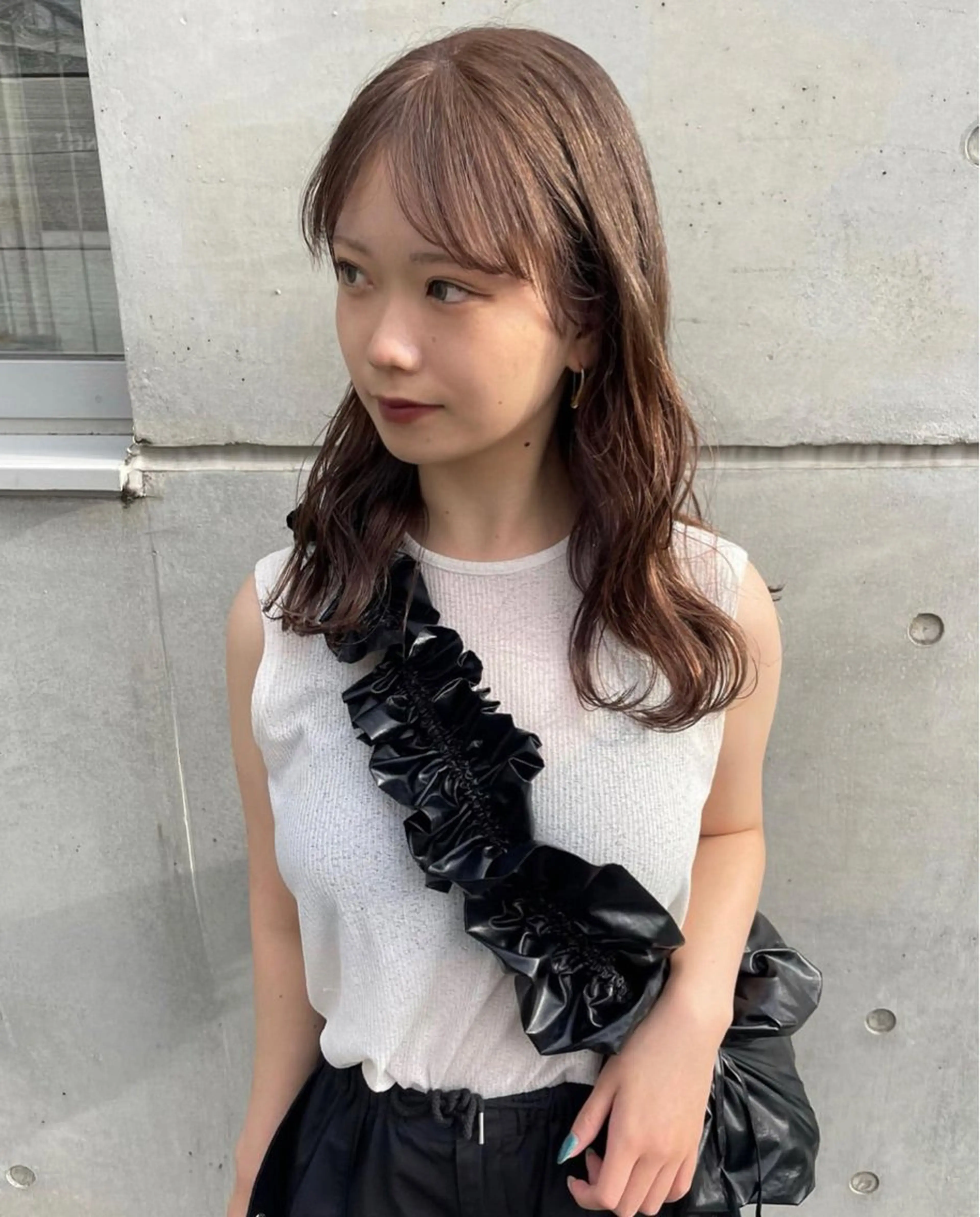 ロング カラー ヘアカラー トリートメント レイヤー/透明感 カラー ☽EMIRIのヘアスタイル