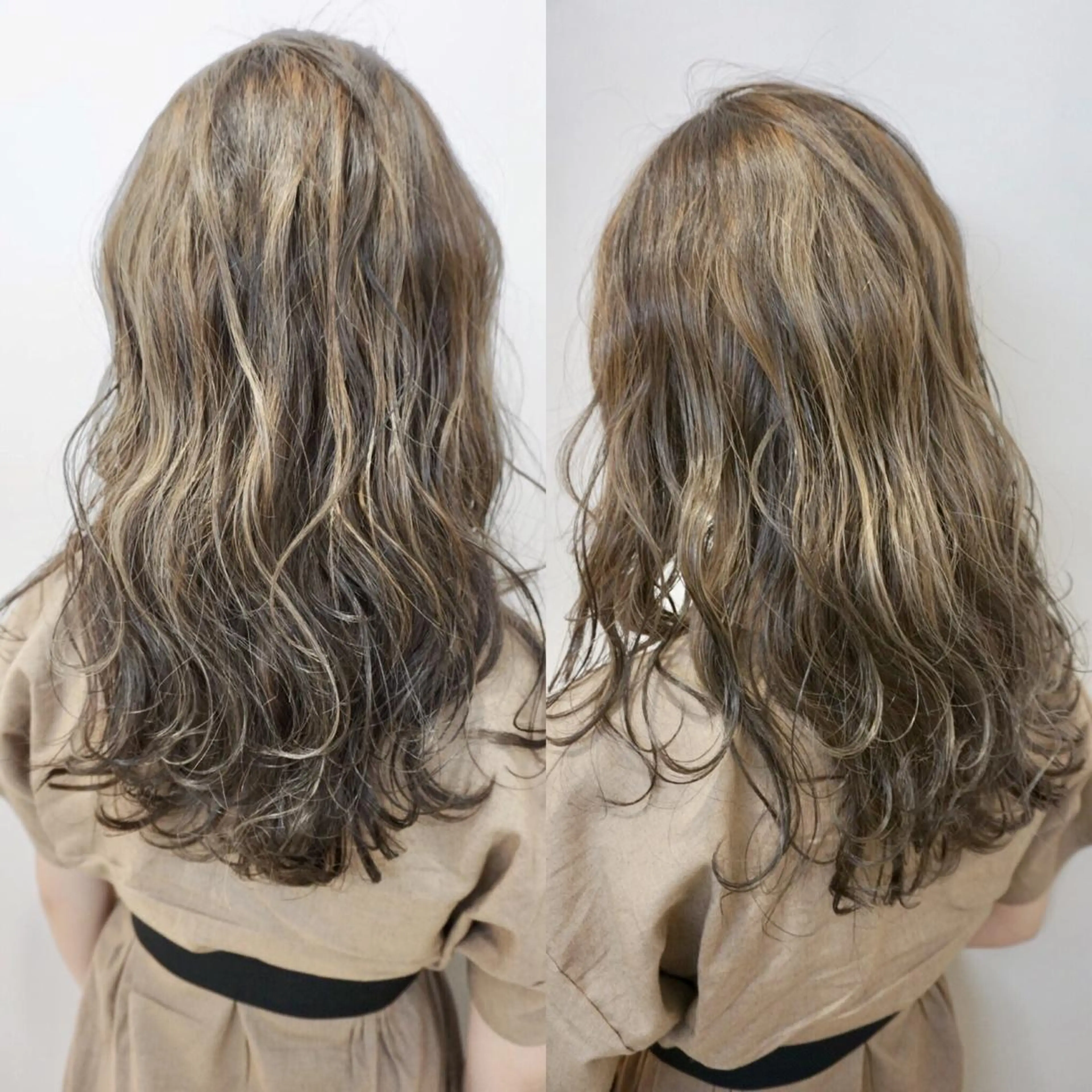 ロング カラー ハイライトカラー 外国人風カラー ハイライト ヘアカラー 永井 大希のヘアスタイル