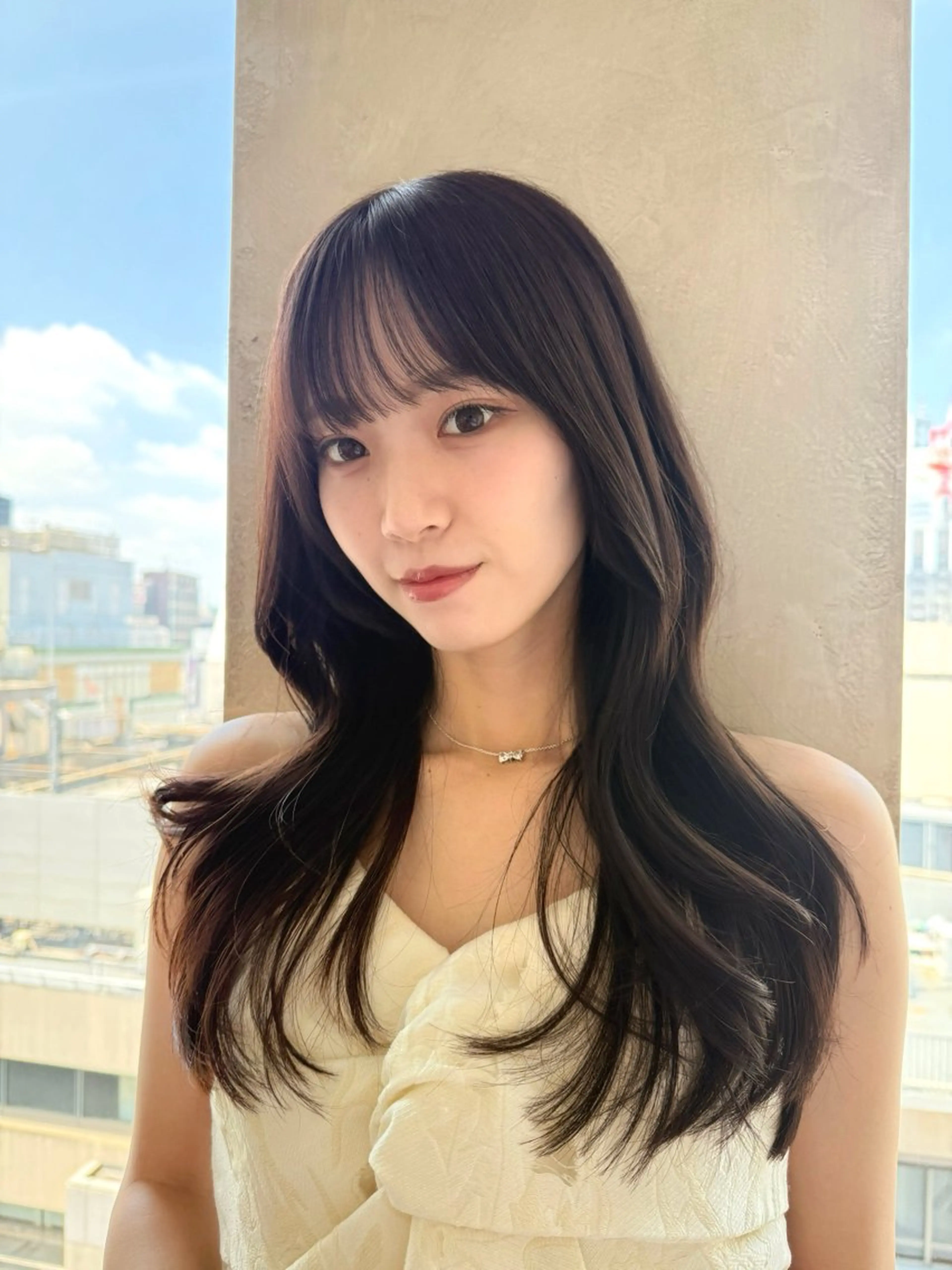 ロング カラー トリートメント レイヤー/韓国ヘア 💎石戸谷のヘアスタイル