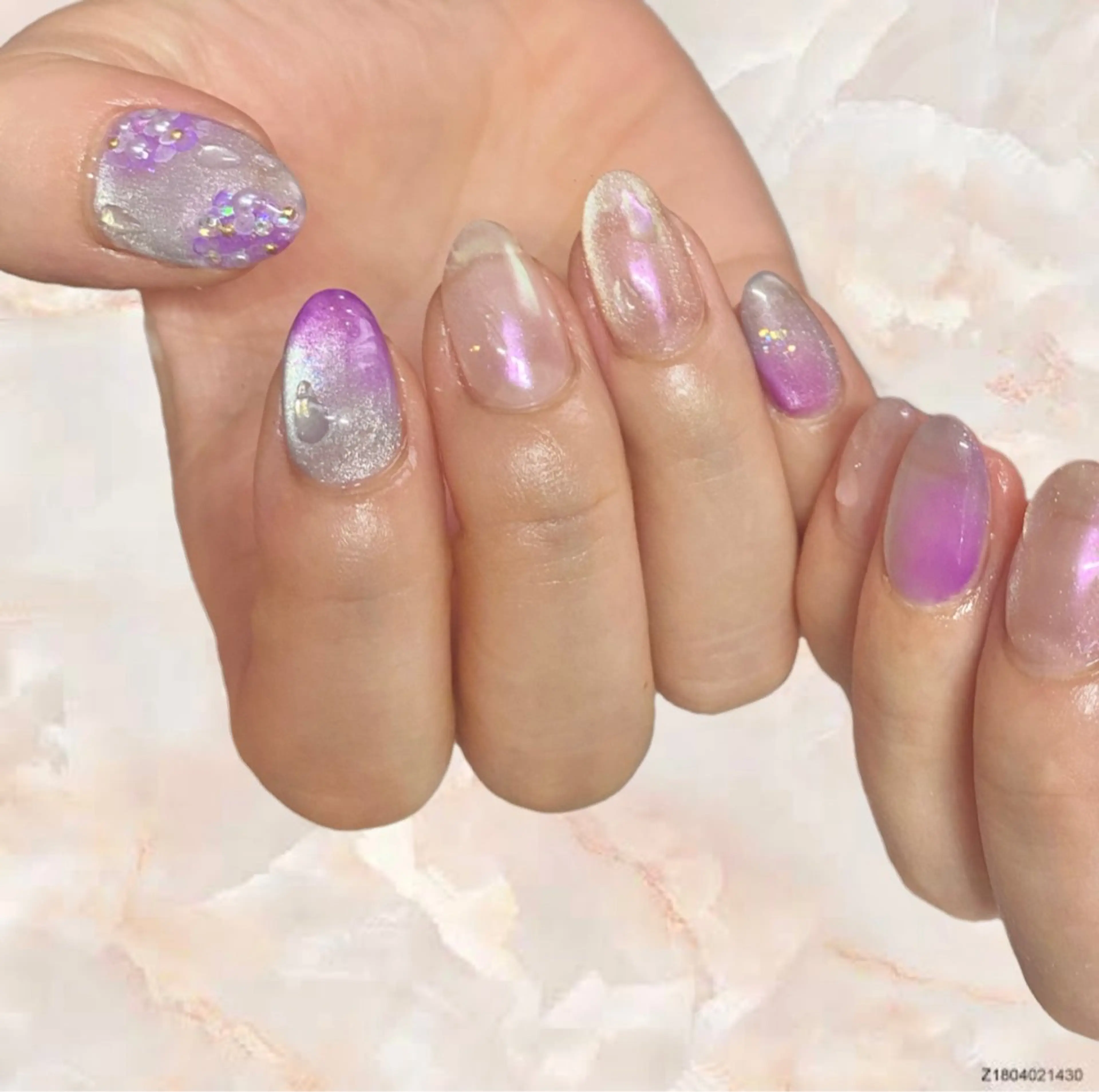 ✋🦶しっかりアート（ドライケア、ファイリングが含まれます）の写真