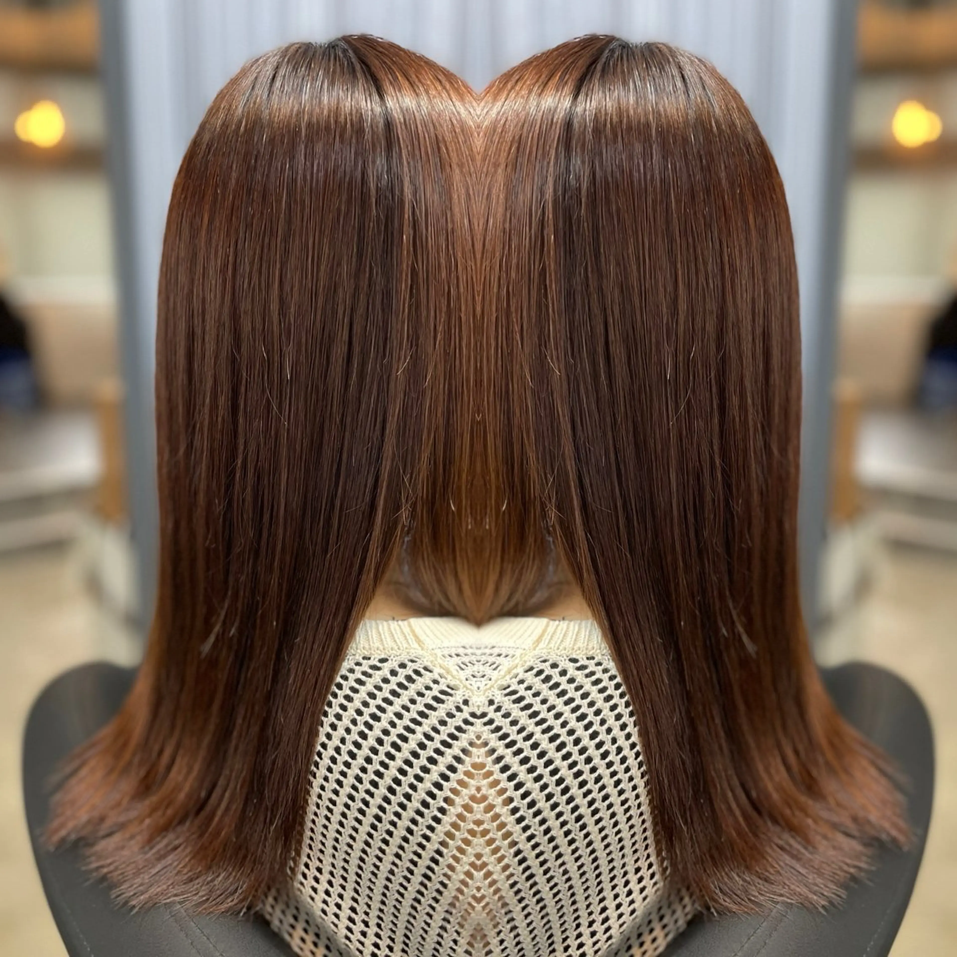 カット&酸性ストレートの写真