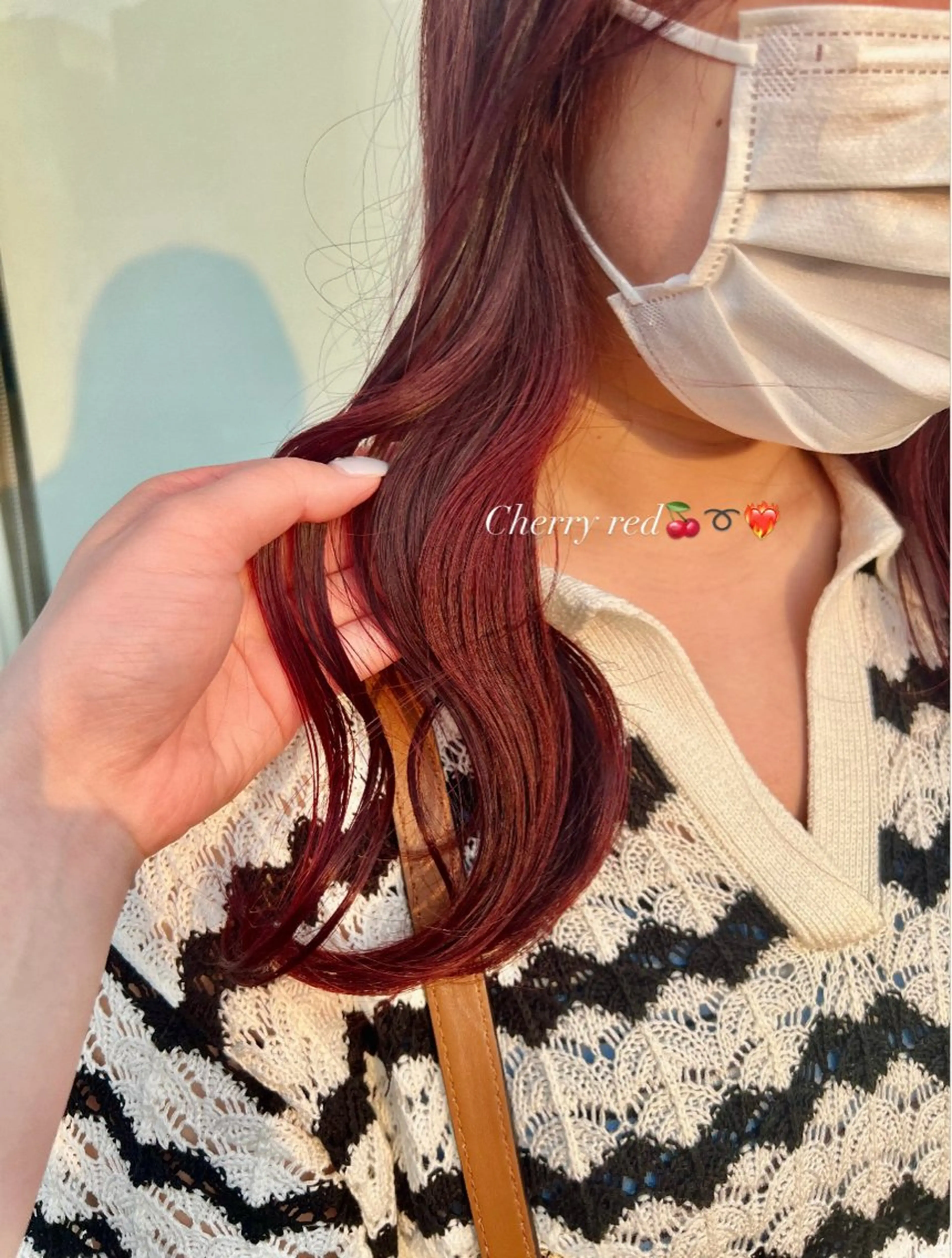 セミロング カラー ヘアアレンジ ヘアカラー トリートメント LiTA 友田未来のヘアスタイル