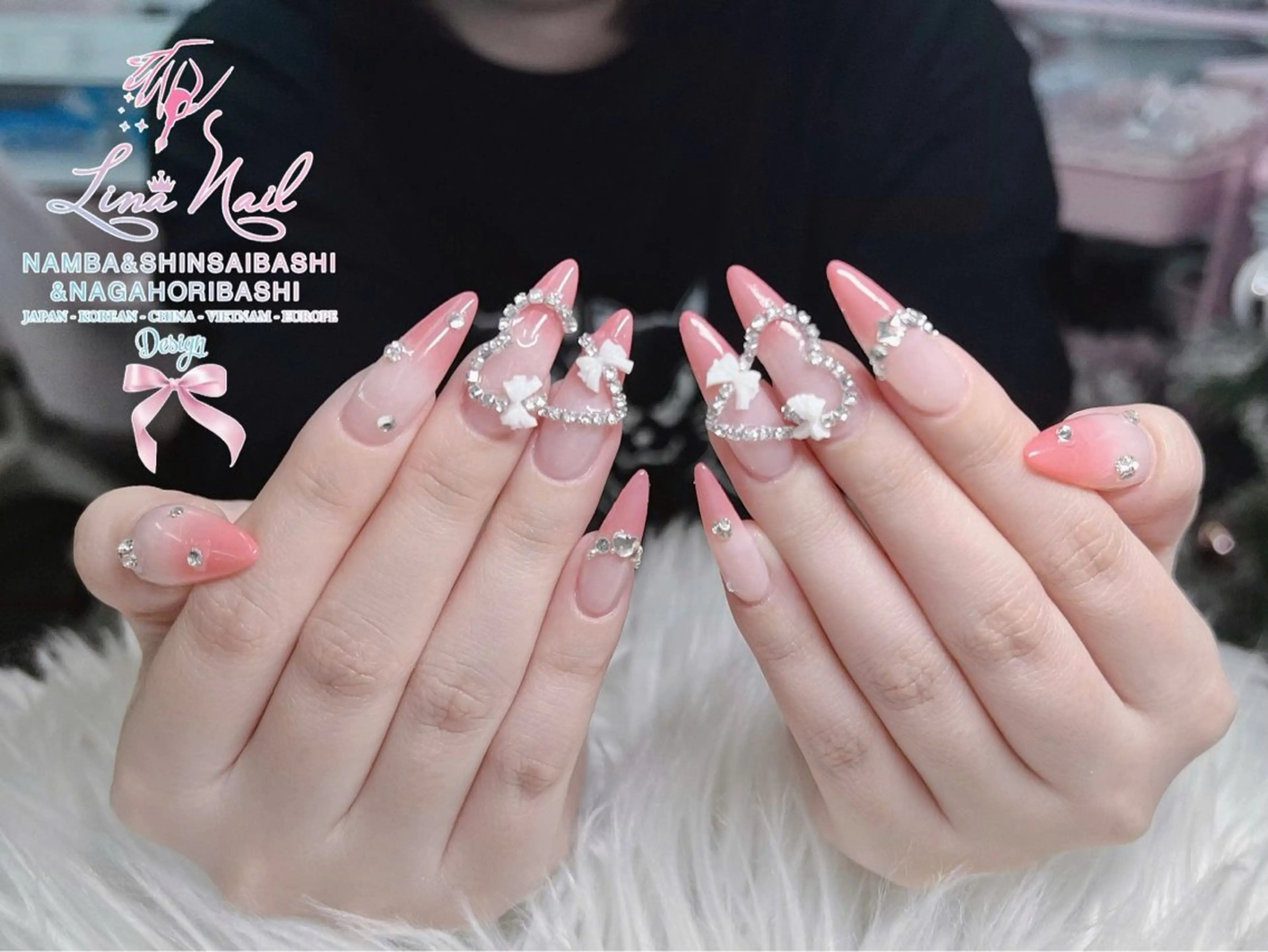 ネイル フットネイル ジェルネイル 持ち込み ネイルチップ ハンドネイル リナネイル 長堀橋店／東心斎橋店のネイルデザイン