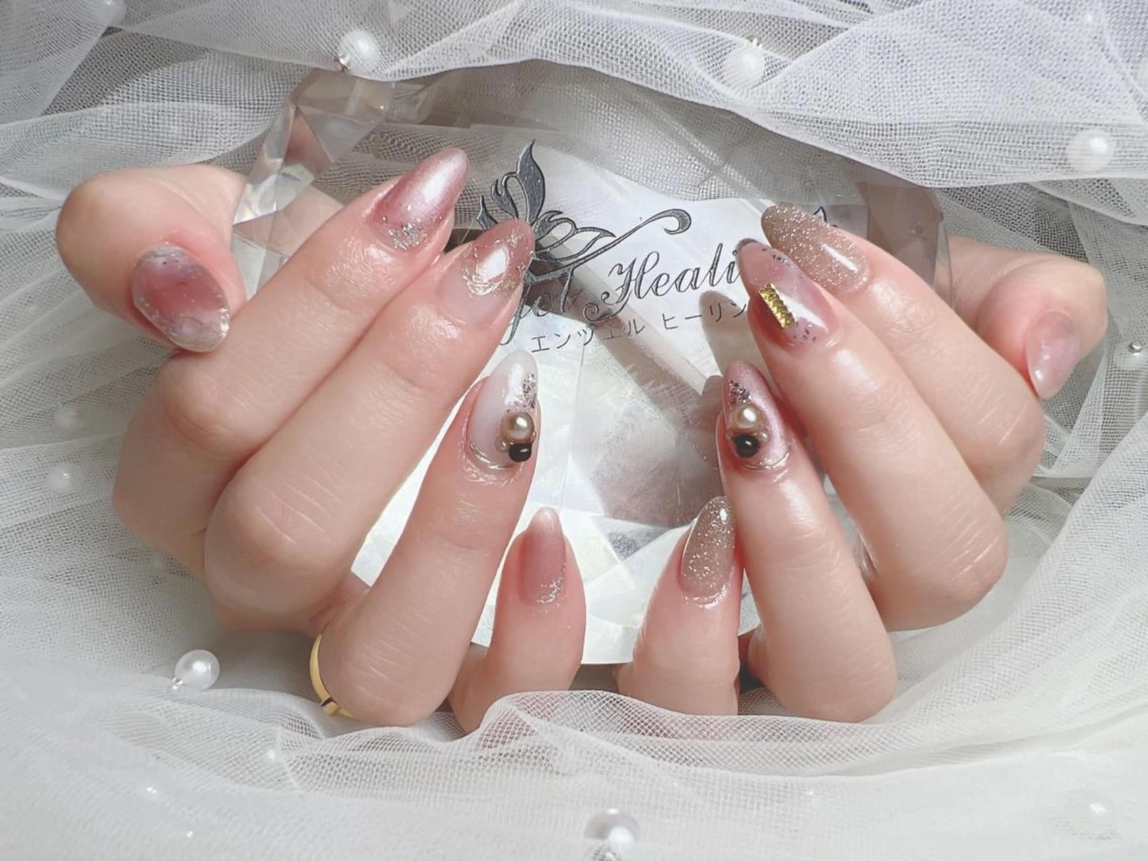 ネイル エンジェル ヒーリング 矢場町店のネイルデザイン