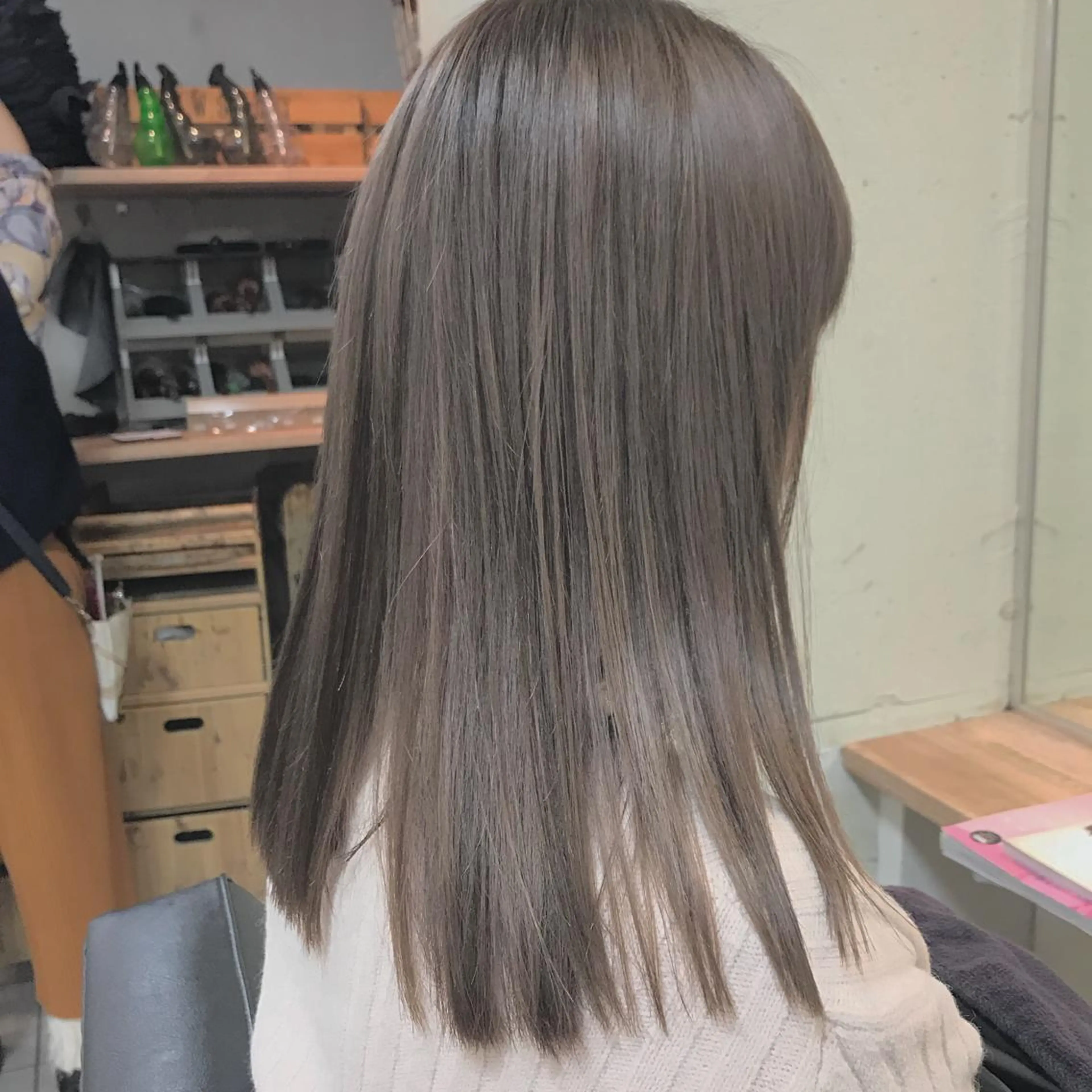 ミディアム カラー 髪質改善満足度NO1 山下のヘアスタイル