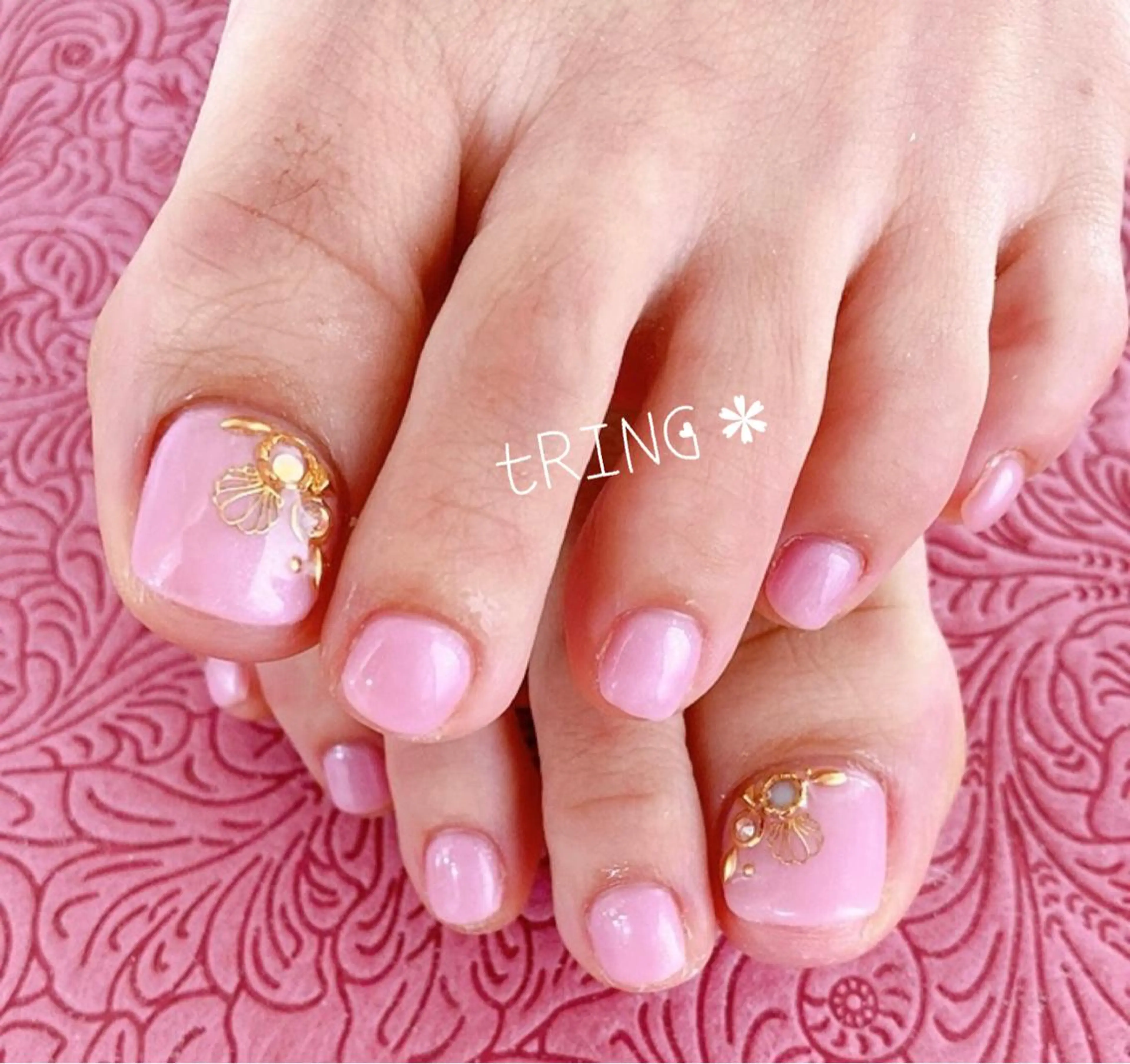 ネイル フットネイル tRING＊ しいの木台のネイルデザイン