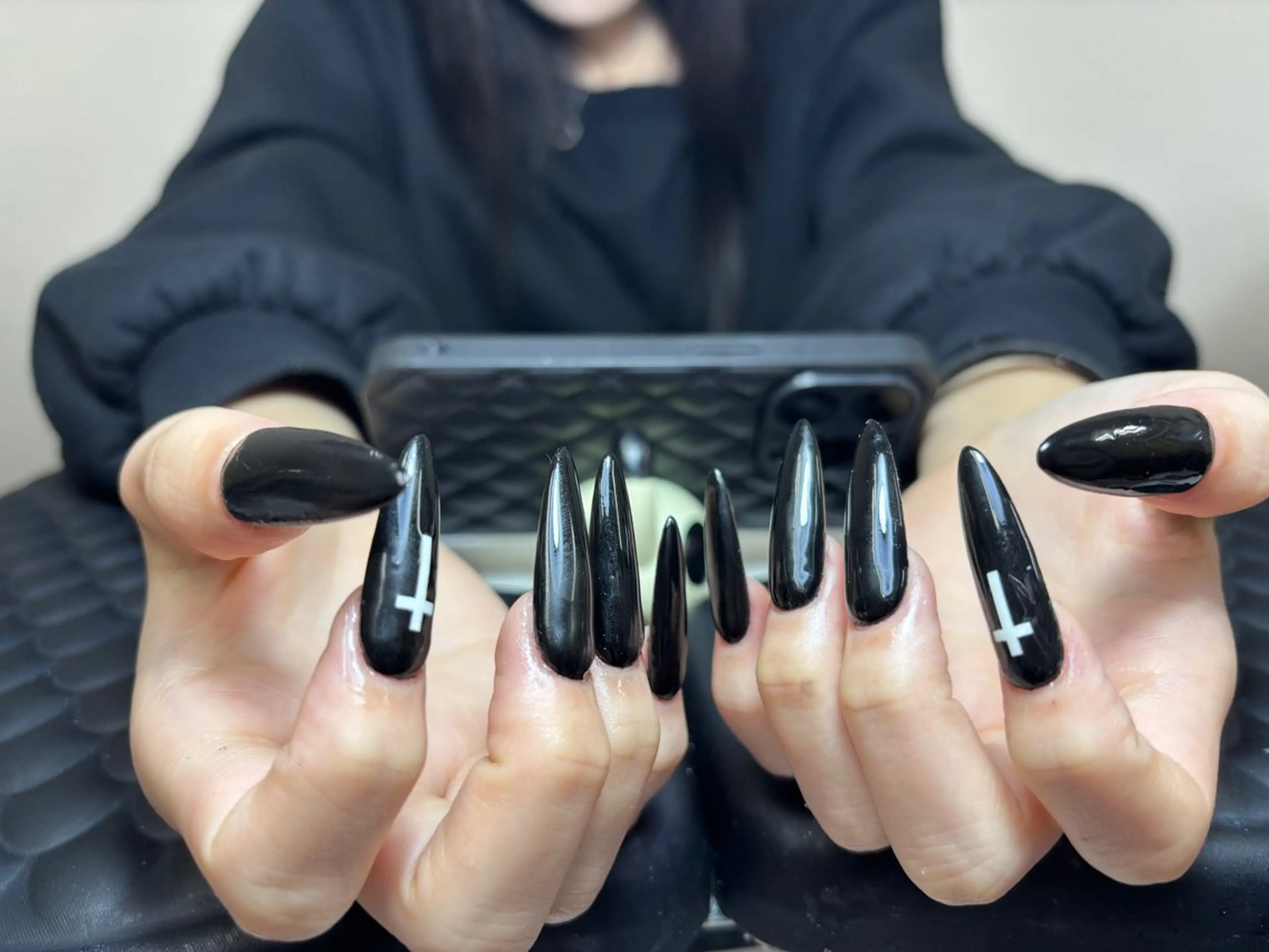 ネイル チークネイル 桜ネイル 長さ出し フットネイル ジェルネイル ハンドネイル XIINH NAIL SALONのネイルデザイン