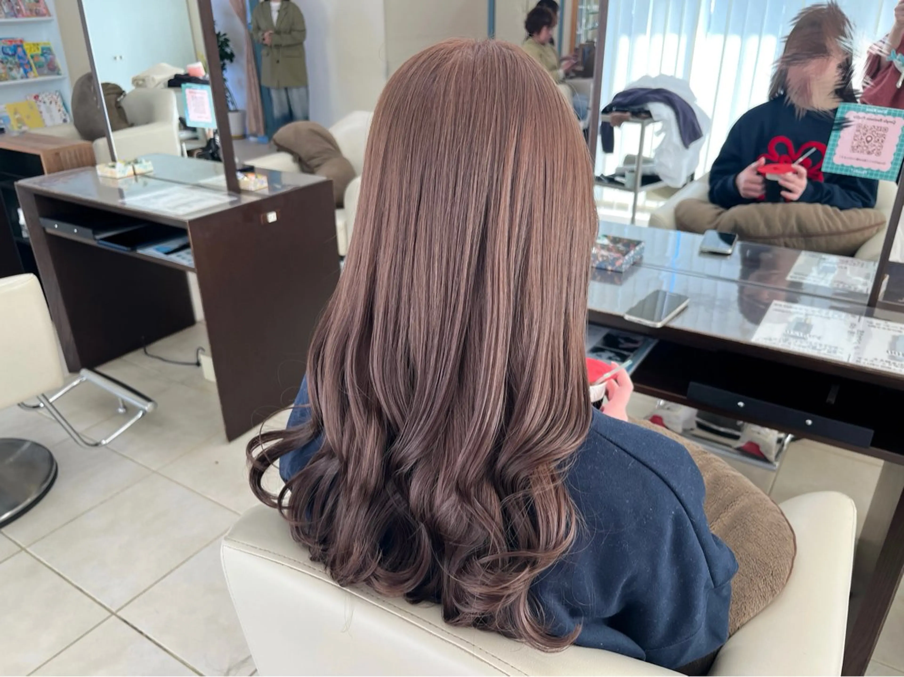 ロング カラー 💎ハイトーン‪× 透明感カラー Rioのヘアスタイル
