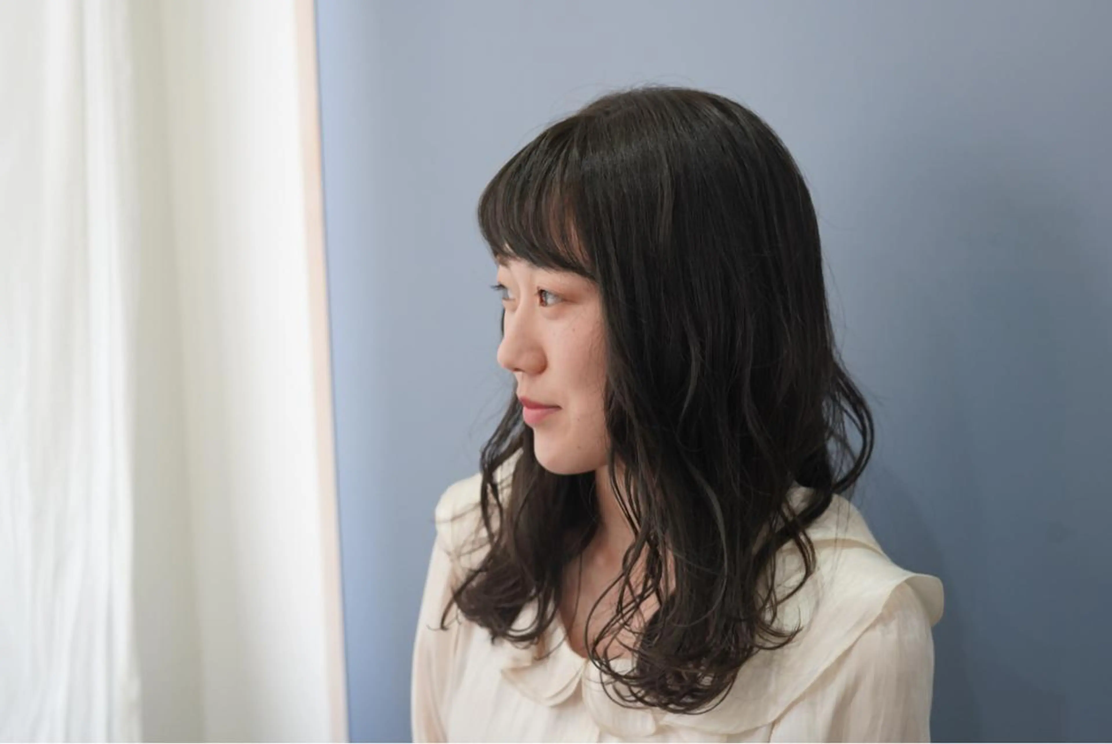 セミロング コタ コットのヘアスタイル