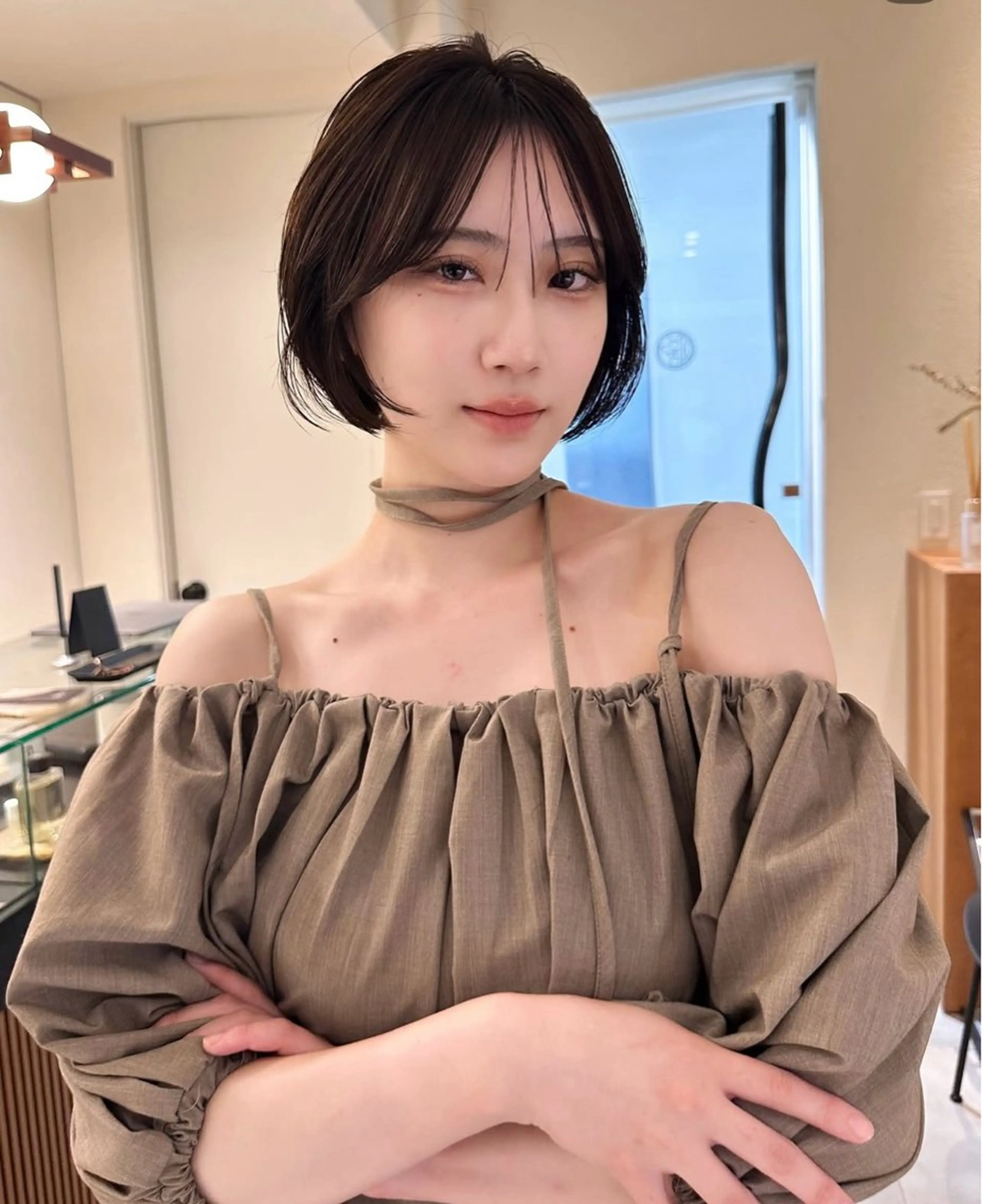 ショート 松村光留 /ショート/ウルフのヘアスタイル