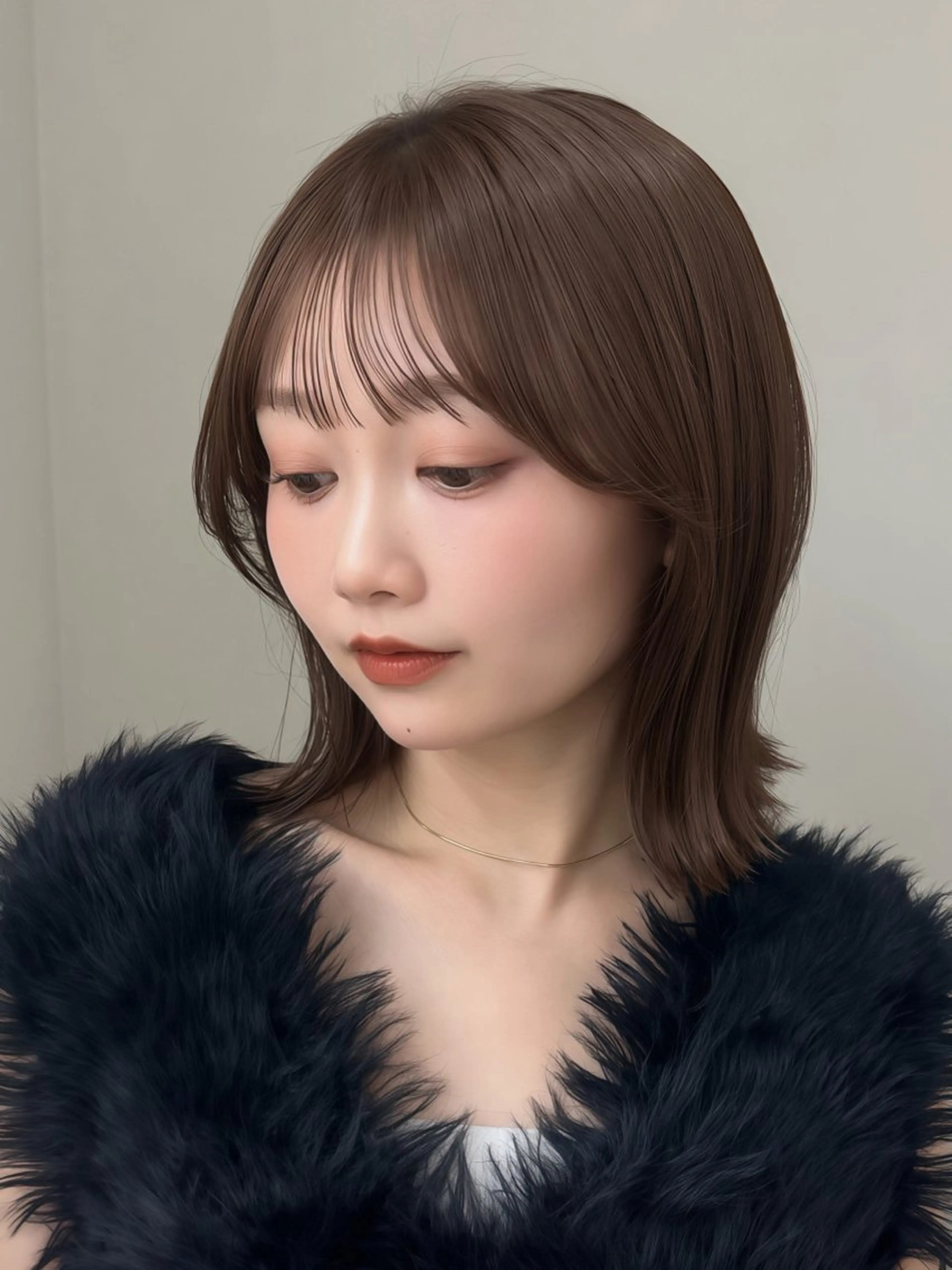カラー カット ヘアカラー 丸山 心 / 艶カラーのヘアスタイル