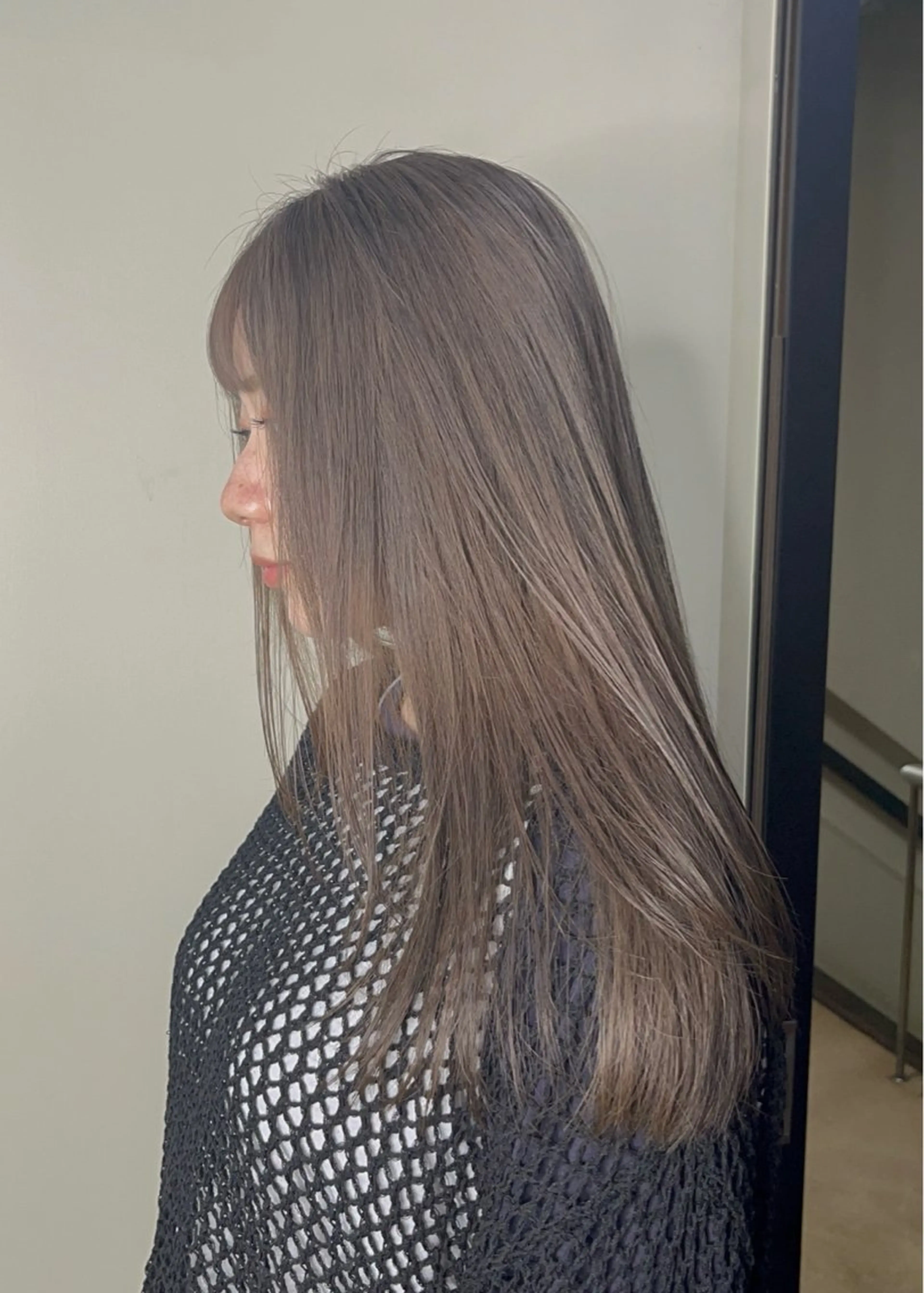 【赤味抹消💙】アディクシーカラー＋似合わせカット＋最新トリートメント#アディクシーカラーの写真