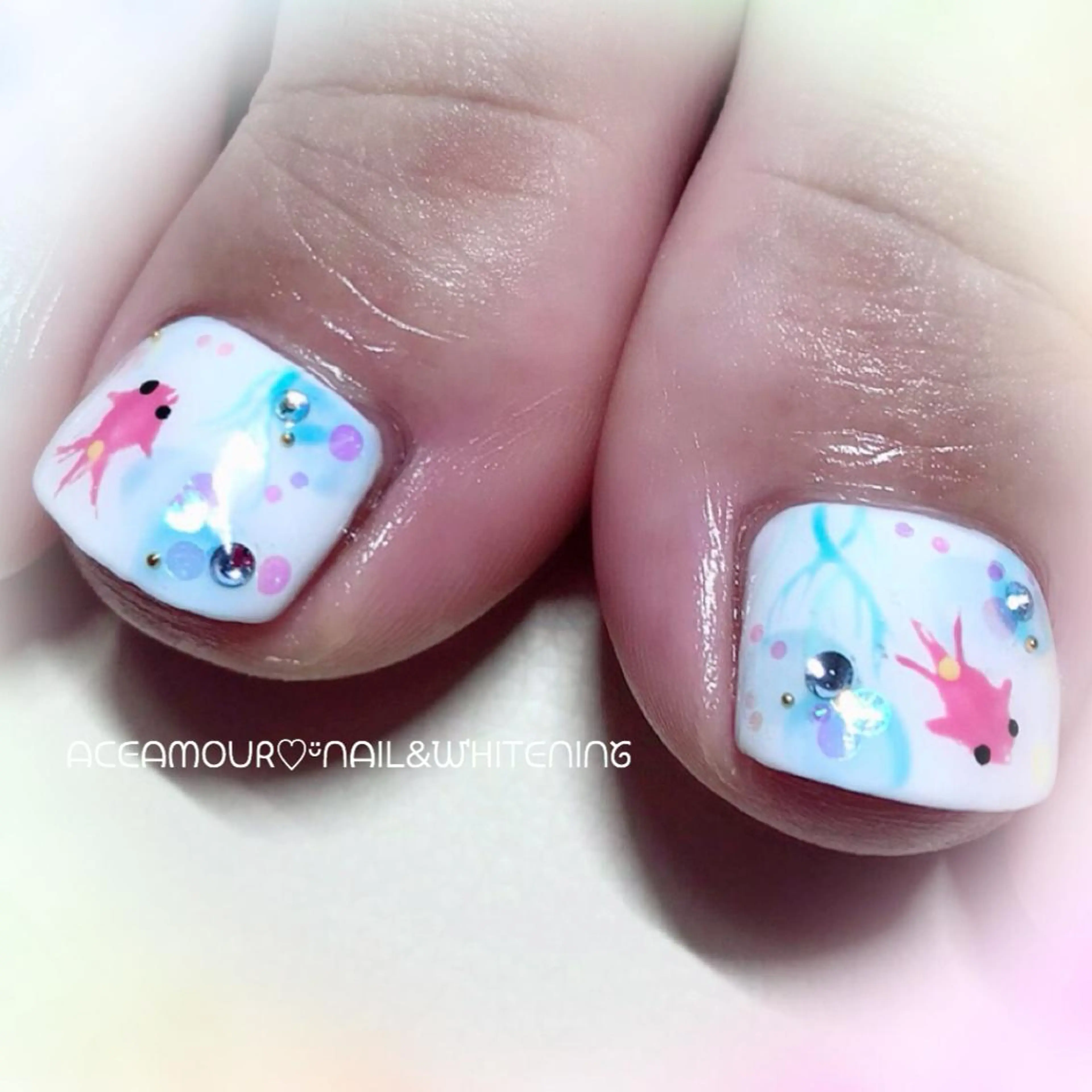 ネイル ネイル/耳つぼ /新ホワイトニングのネイルデザイン