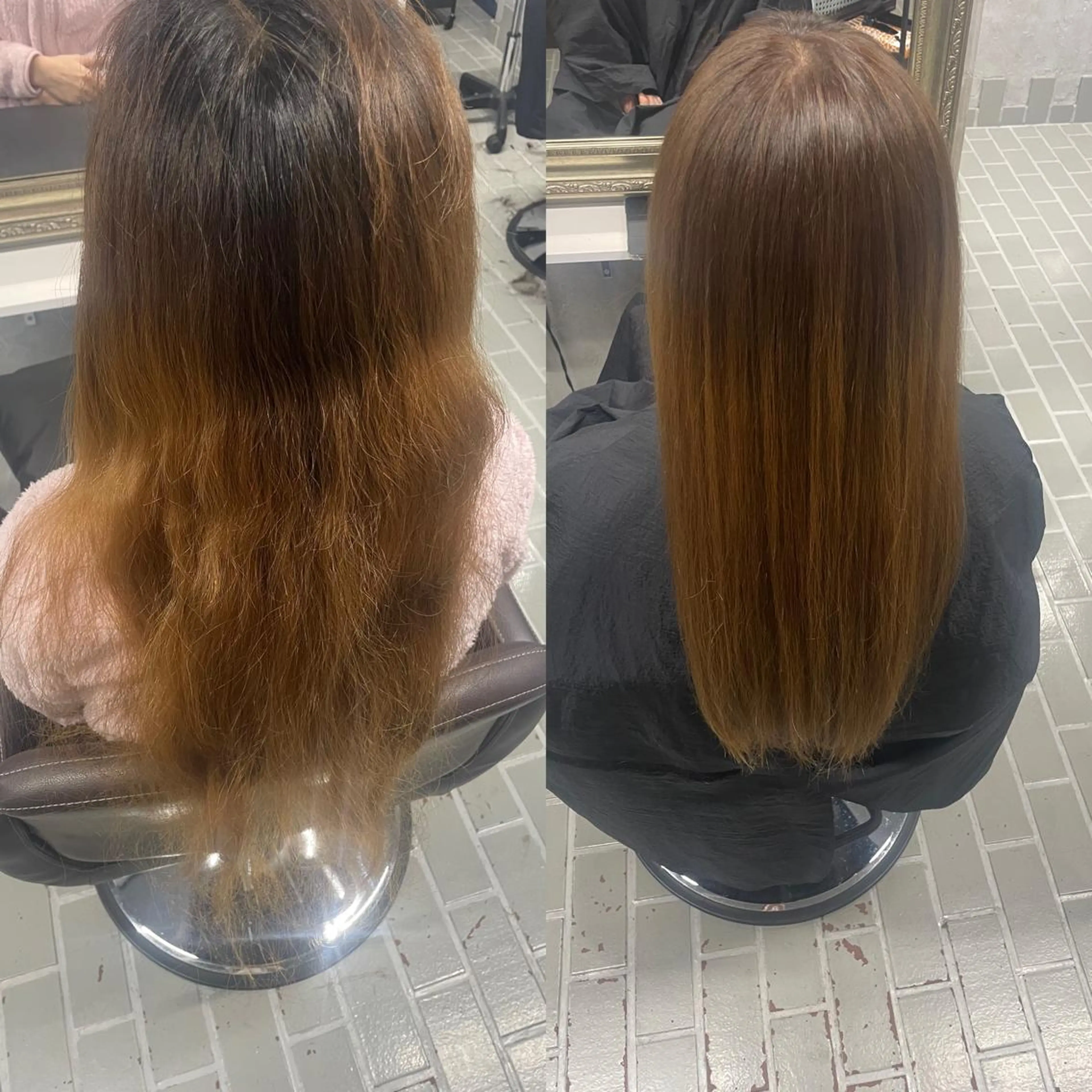 【ミニモ価格】クセが強い方にオススメ🌟カット➕ayame式縮毛矯正➕艶髪カラー➕TOKIOトリートメント(巣鴨)の写真