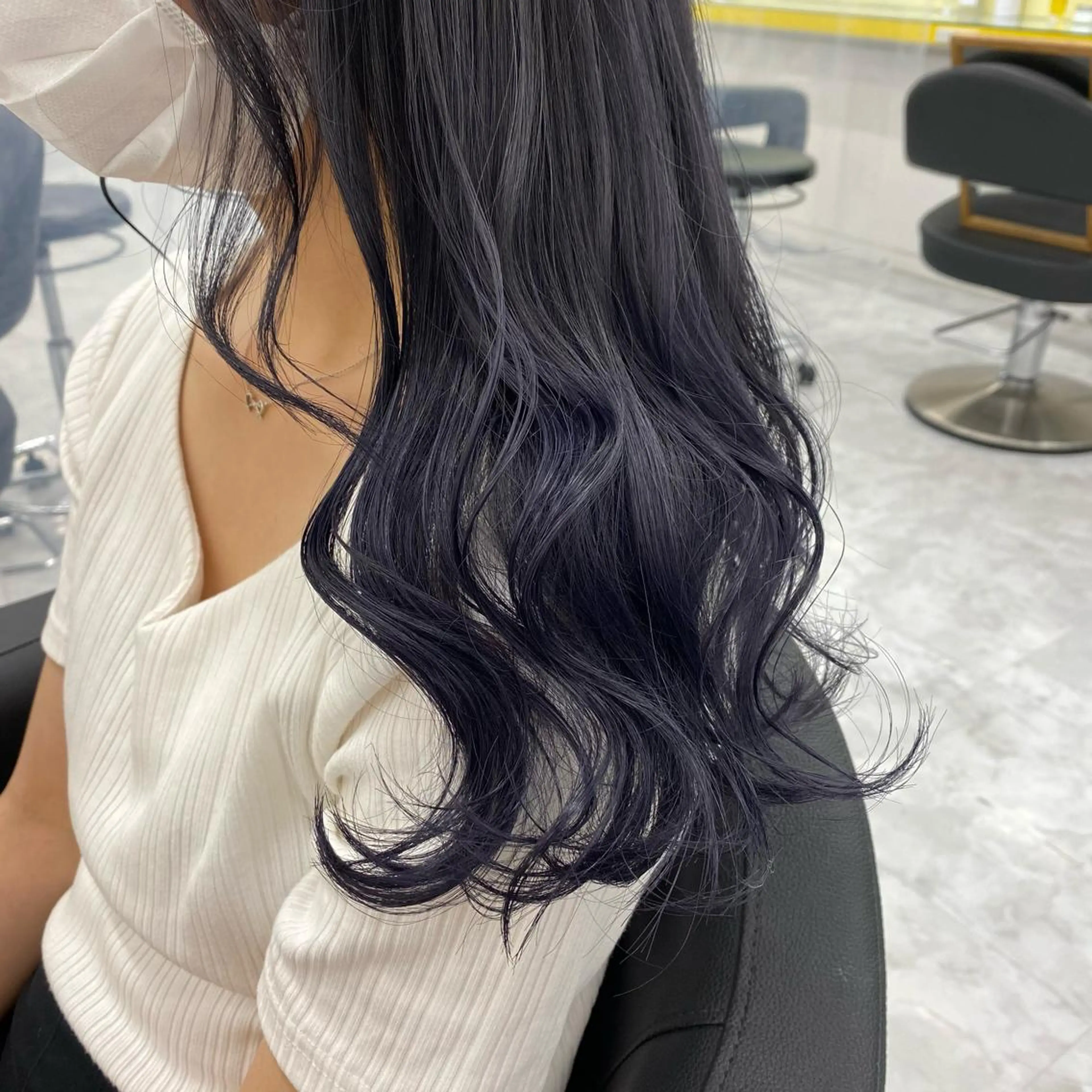 セミロング カラー ヘアアレンジ ヘアカラー トリートメント GOTODAY shair salon 横浜mare店所属・mai🍑暖色カラー /レイヤー💖のヘアスタイル