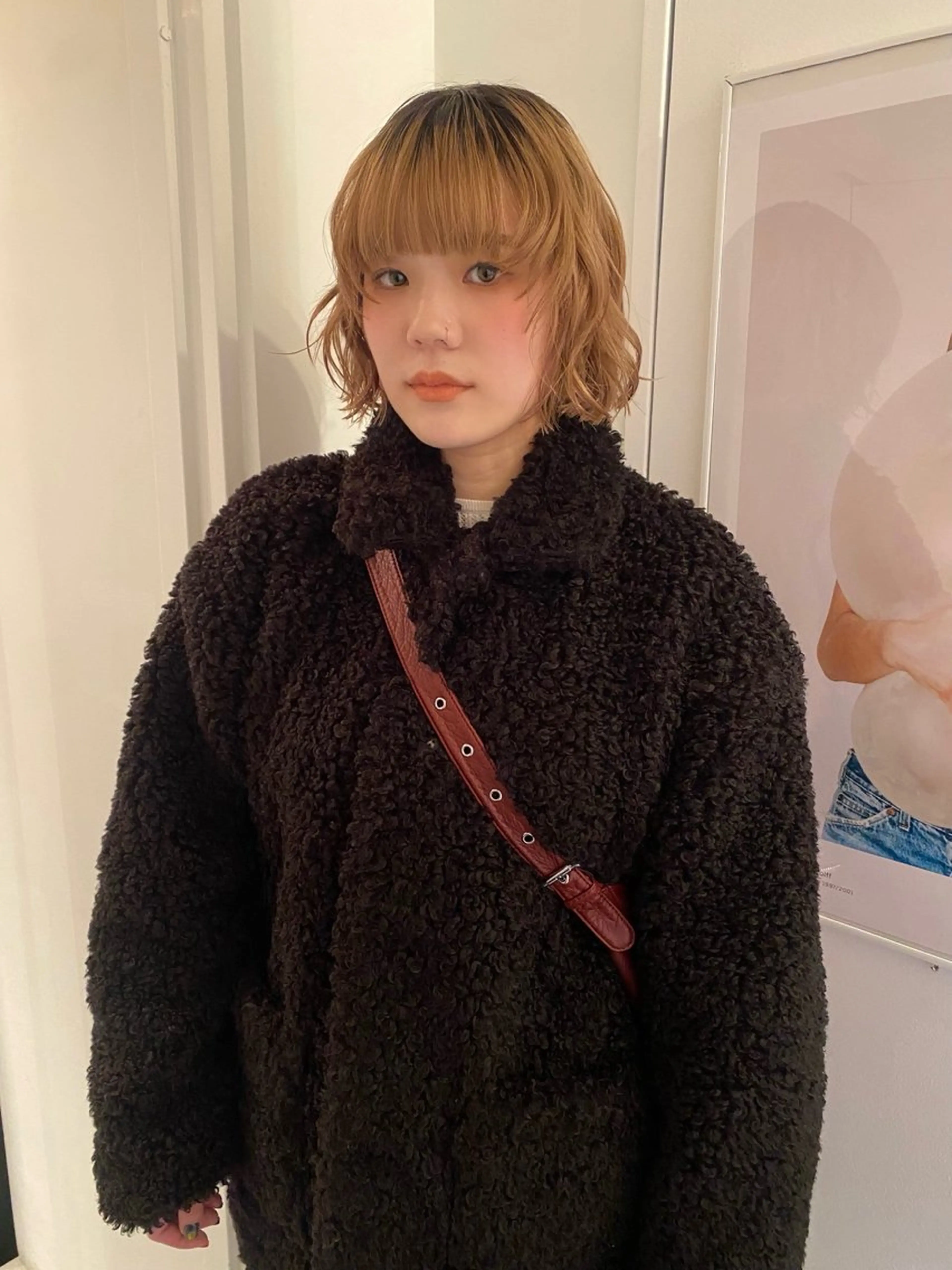 ショート riria/ボブ /透明感カラー🎀のヘアスタイル