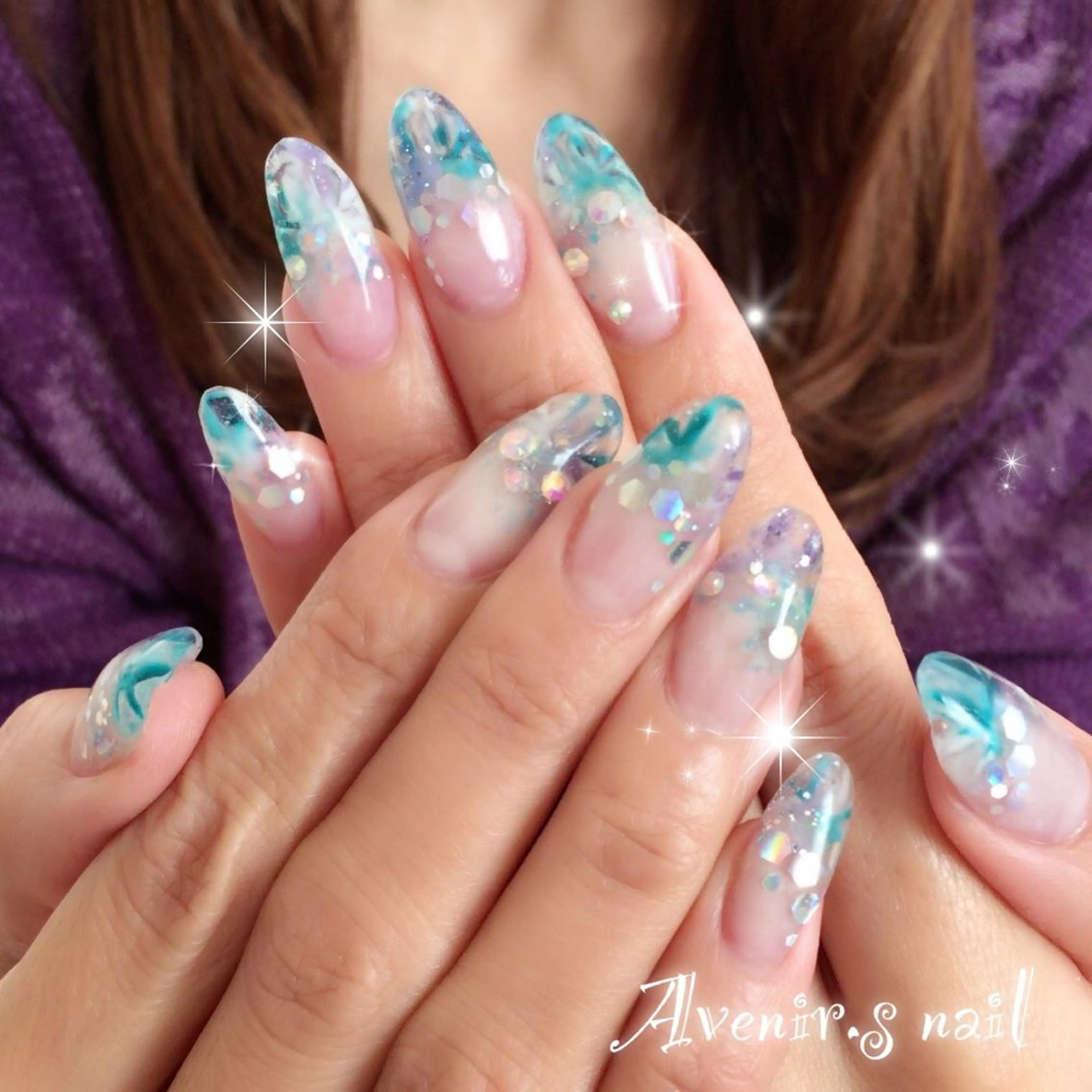 ネイル スカルプネイル ネイルチップ Home Salon Avenir.のネイルデザイン