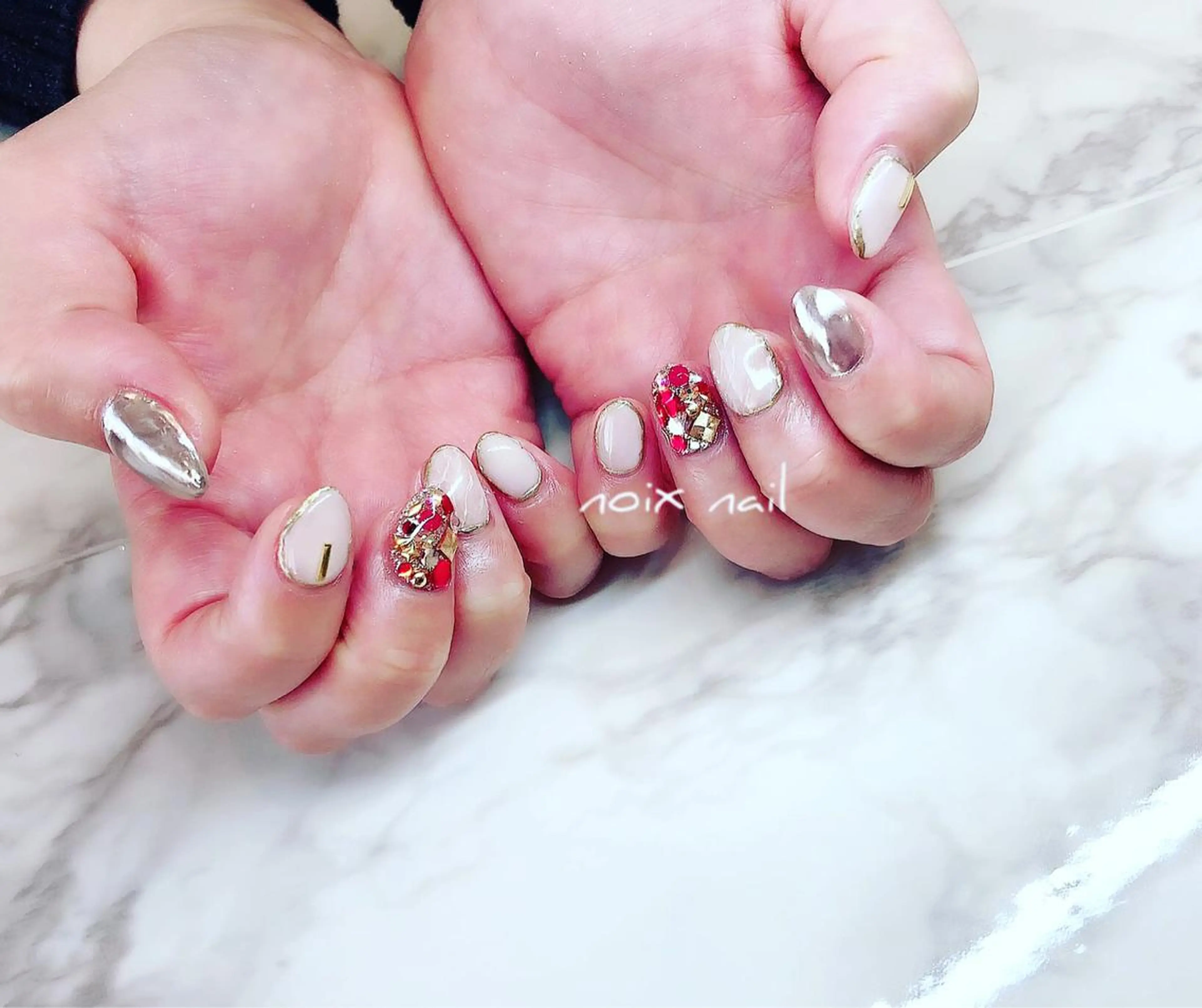ネイル noix nail &eyeのネイルデザイン