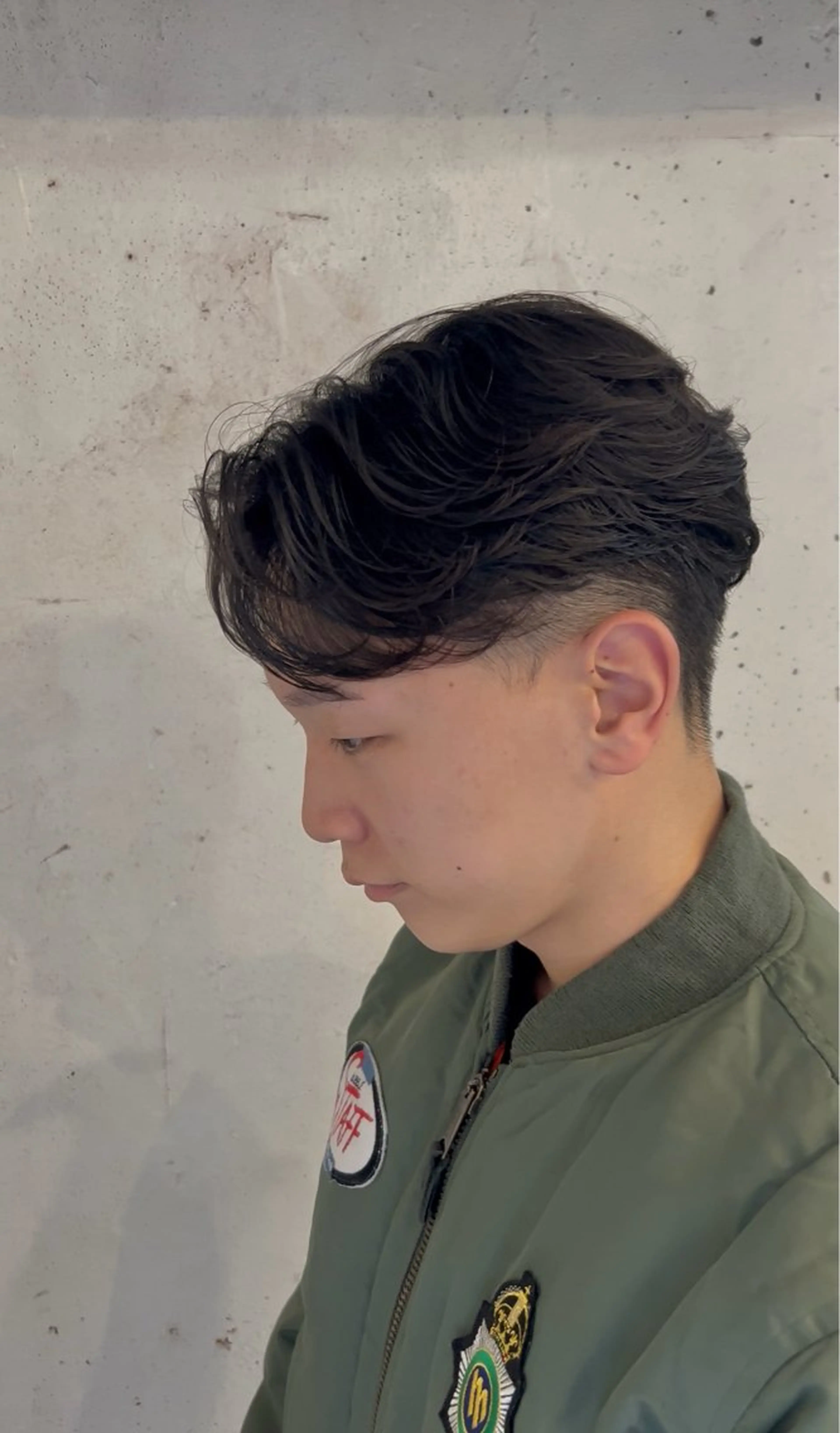 ショート カット パーマ メンズ特化美容師 ‼️　永留　卓己のヘアスタイル