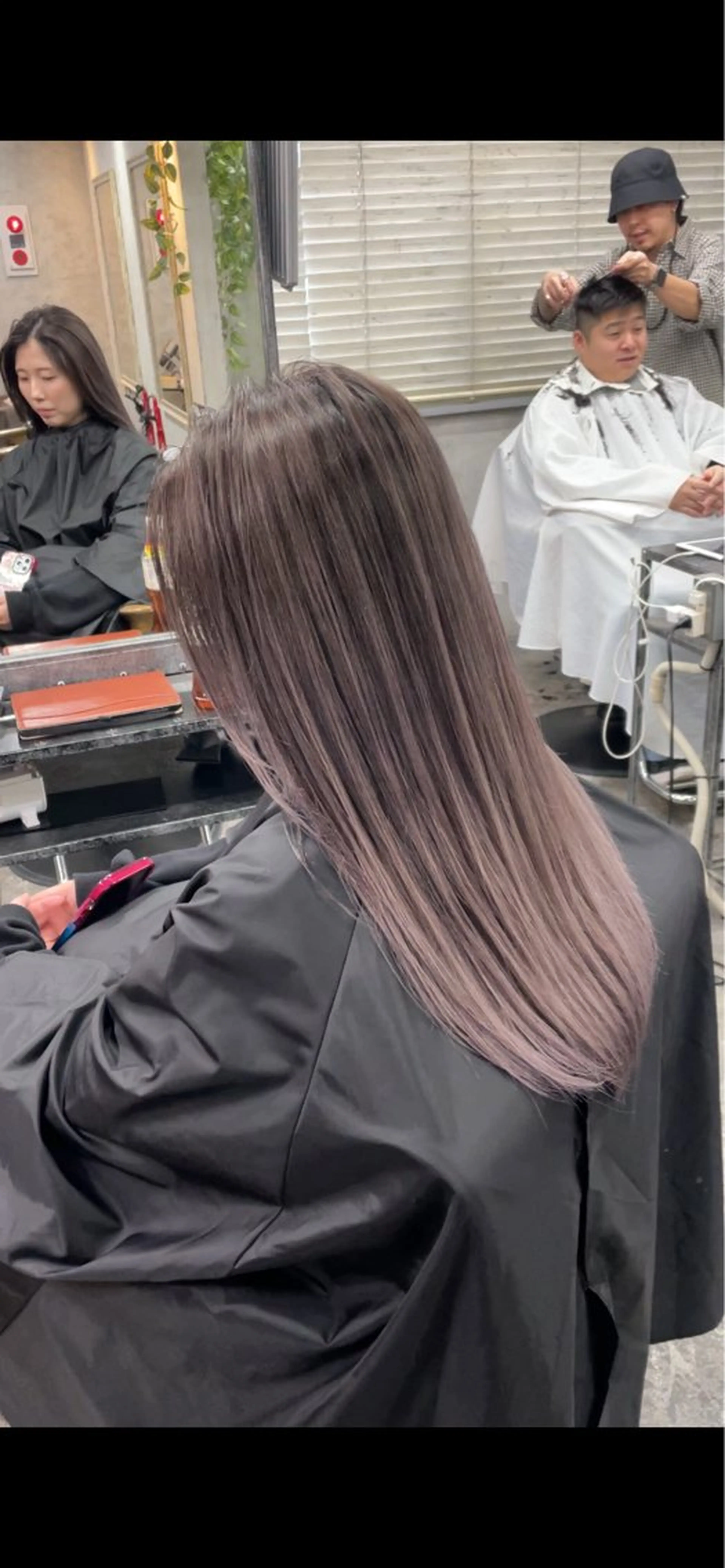 ロング カラー カット ヘアカラー トリートメント 💎桑原勇志/ ショート/ハイトーンのヘアスタイル