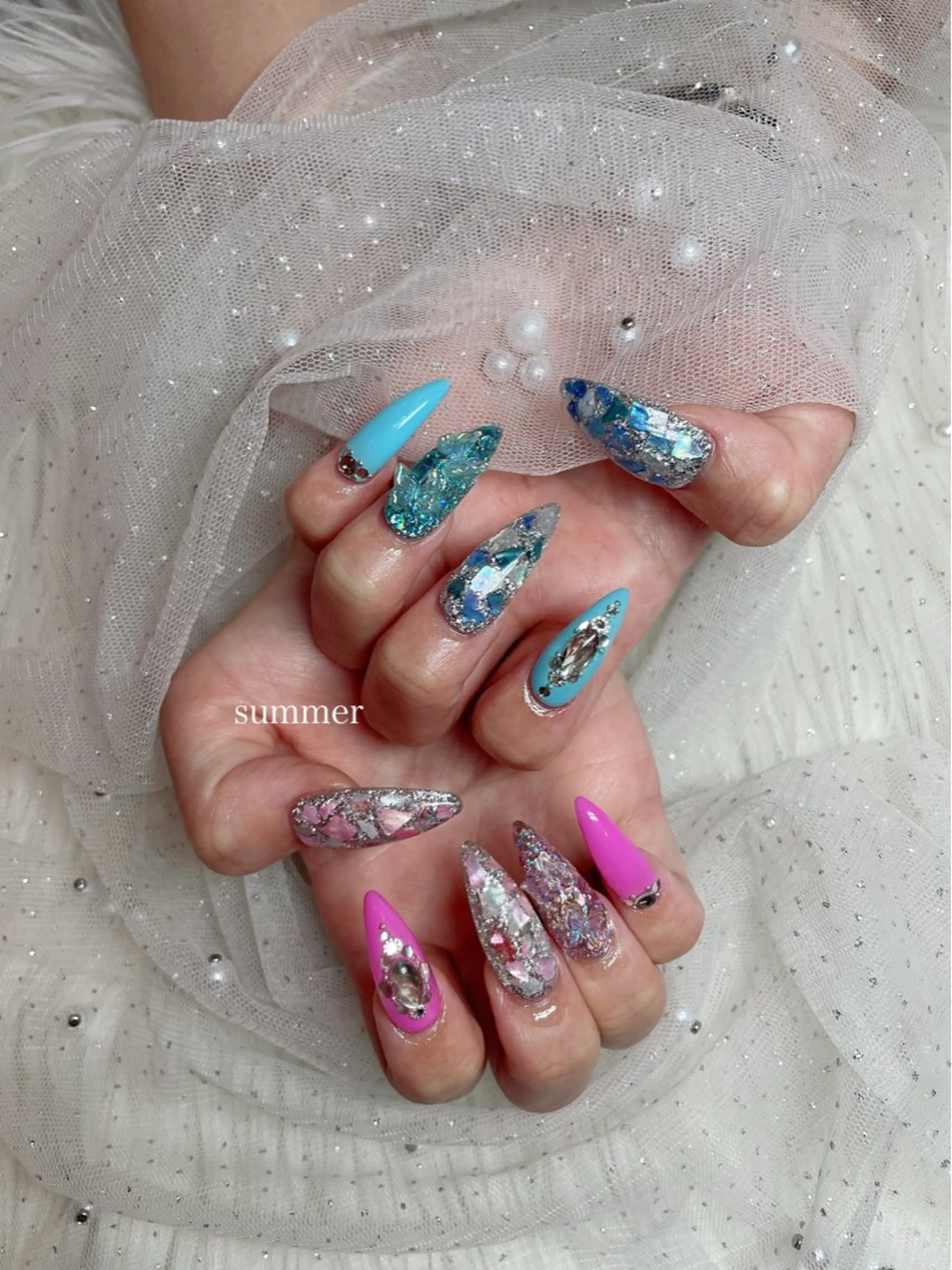 セミロング Aya Nailのネイルデザイン