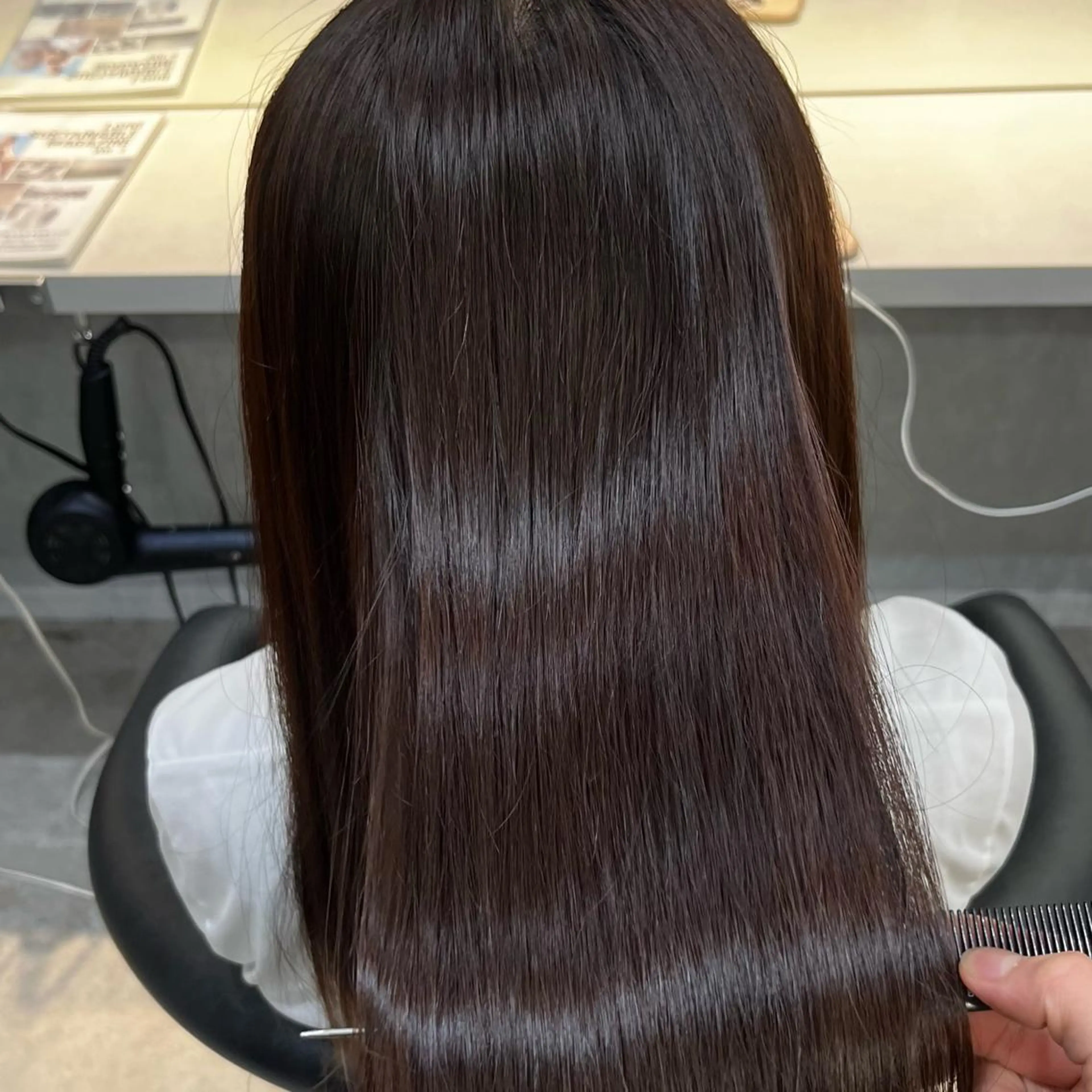 ロング 池袋/似合わせ/縮毛 髪質改善【ugen】のヘアスタイル