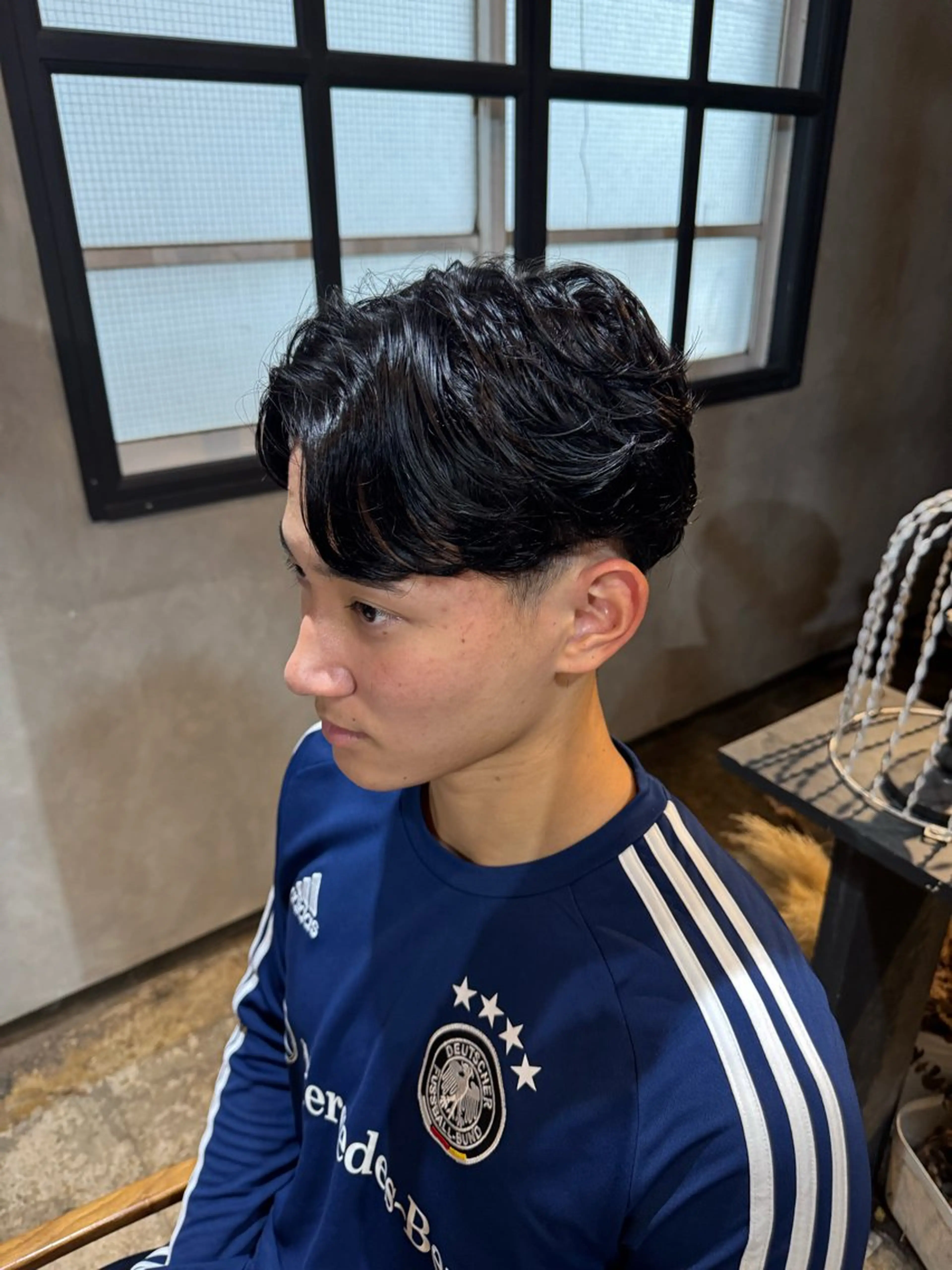 パーマ メンズ カット パーマ クキノケイカ /暖色カラーのヘアスタイル