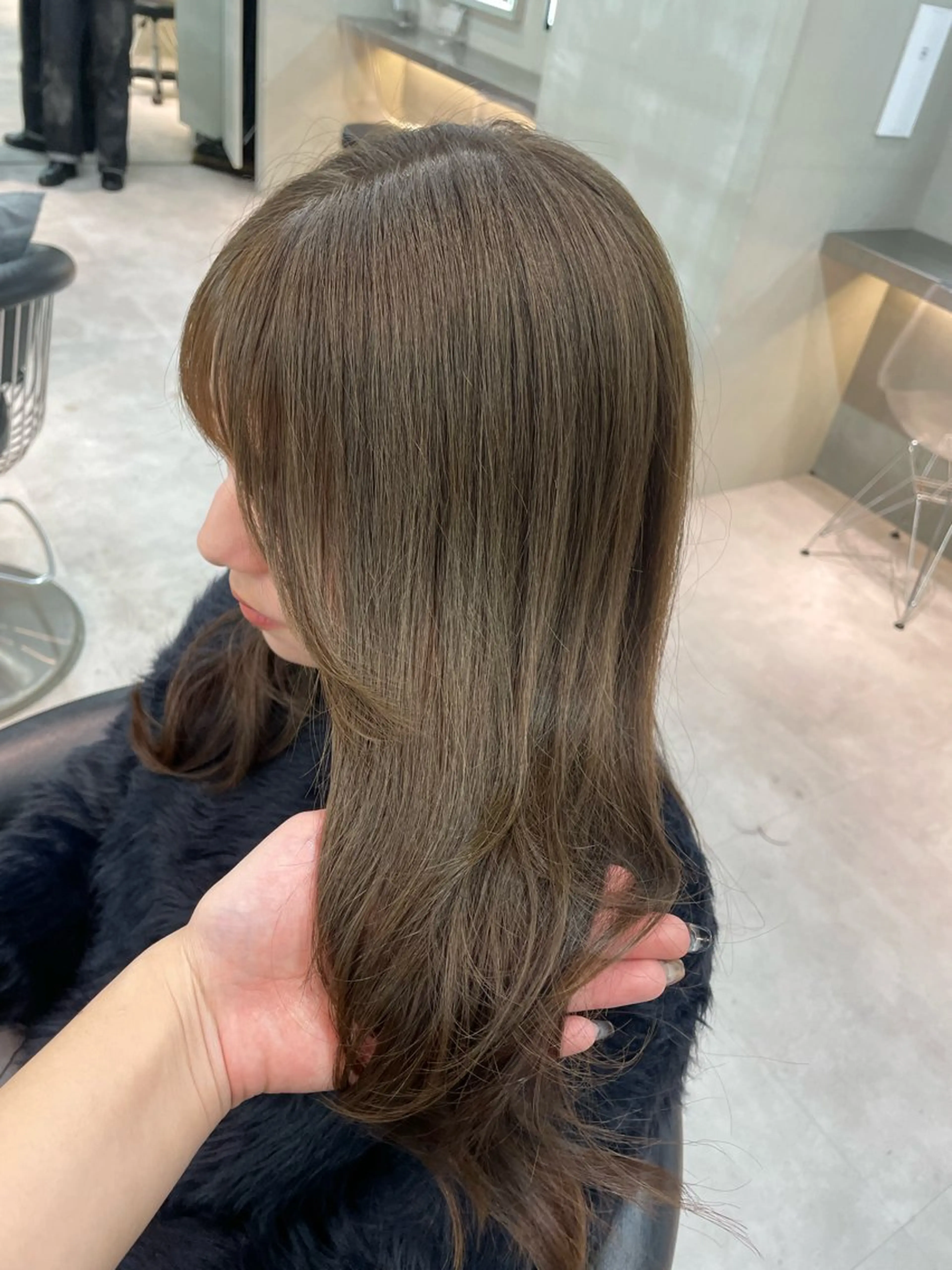 カラー 韓国ヘア/レイヤー Londエレンのヘアスタイル