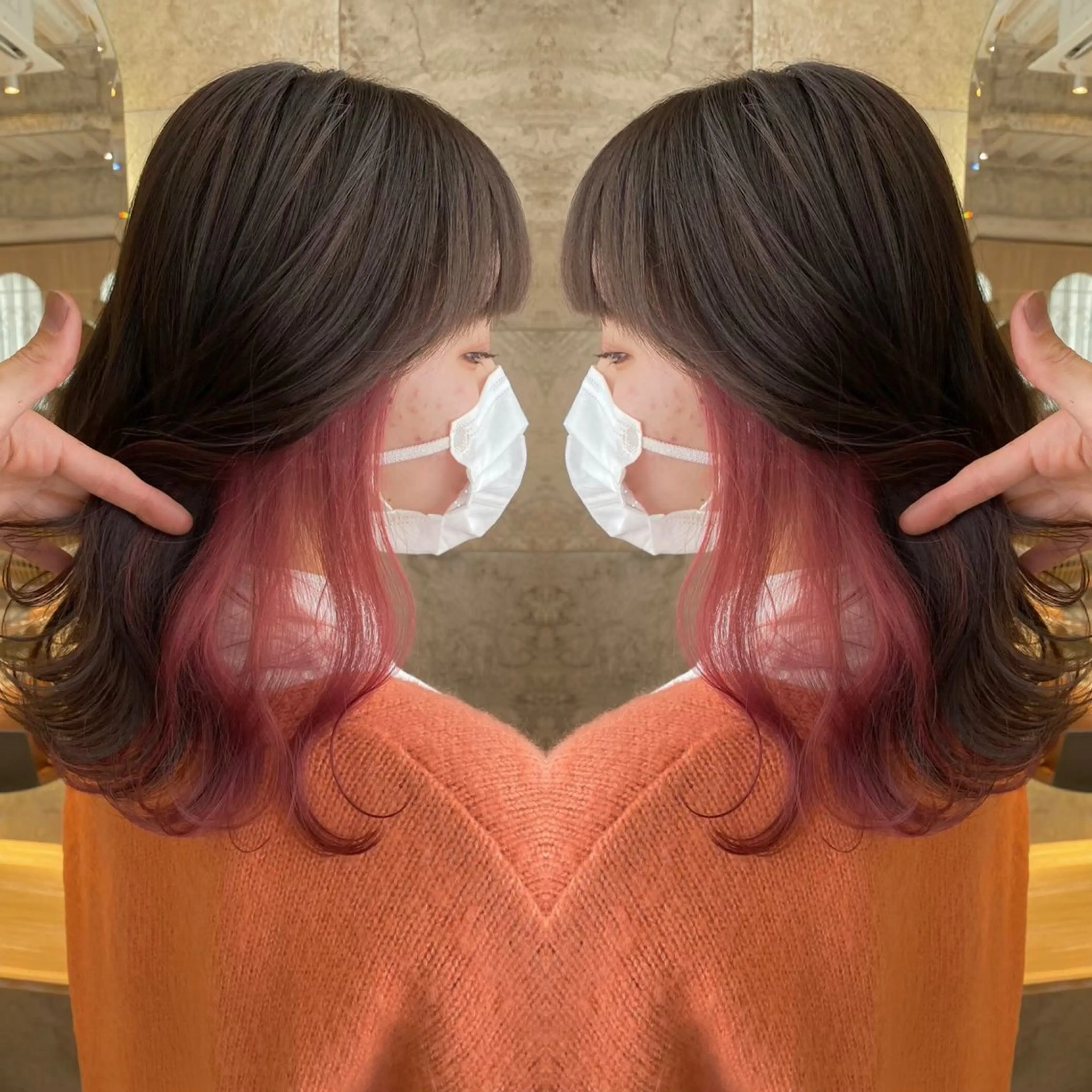 カラー 山田勇真 ボブ/縮毛矯正/金山のヘアスタイル