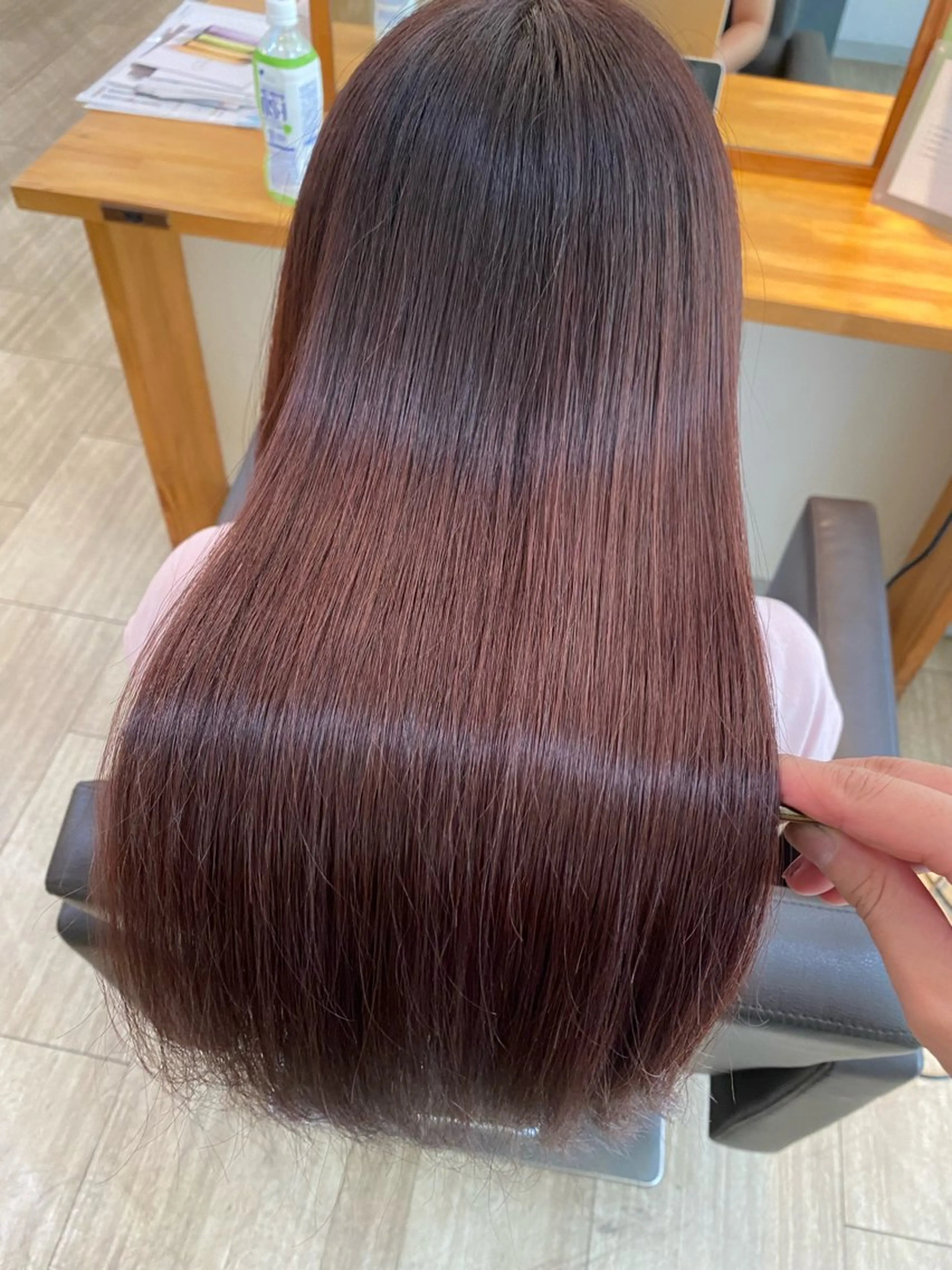 セミロング 和歌山髪質改善 那須優太のヘアスタイル