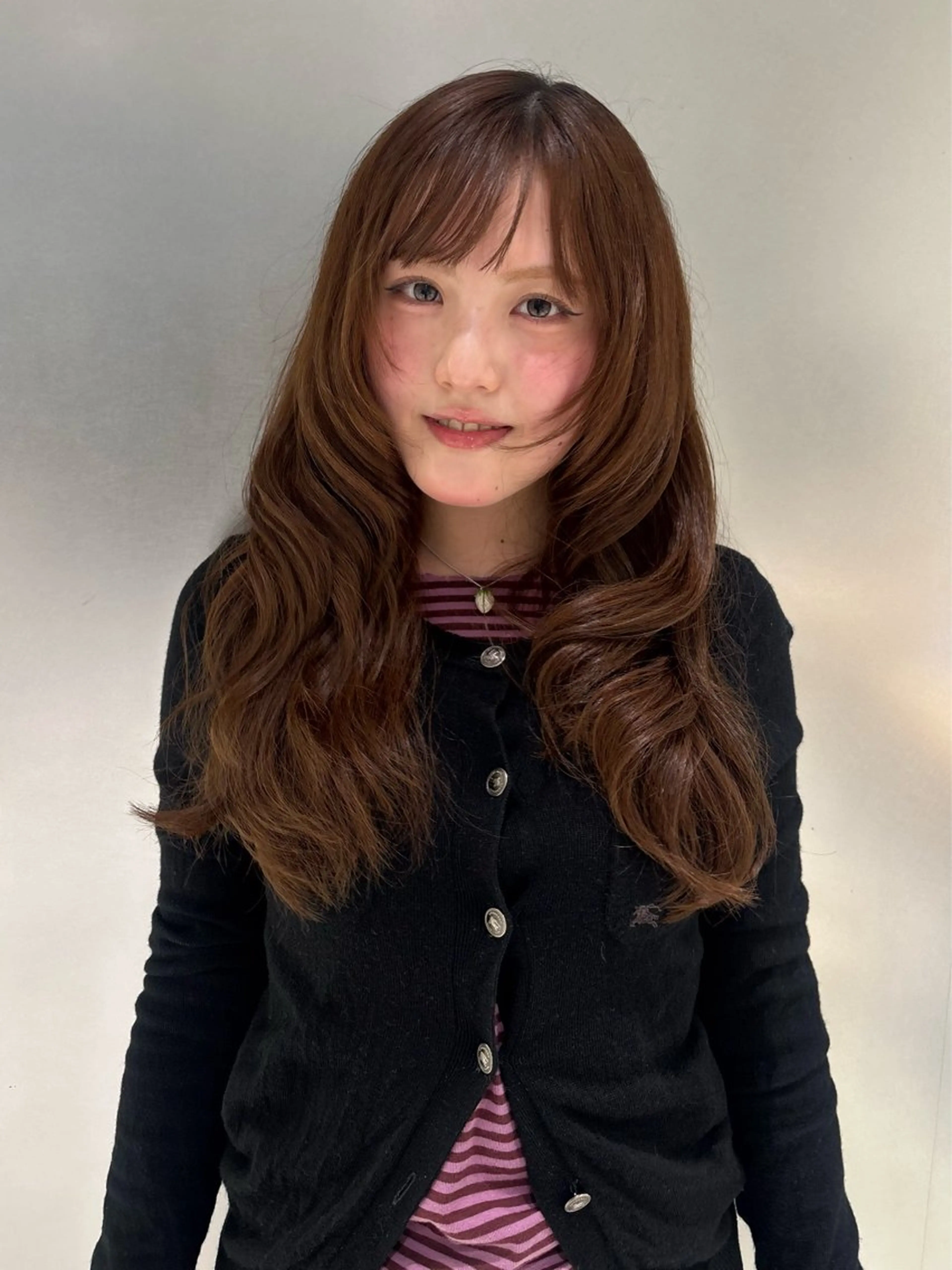 セミロング カラー ヘアアレンジ ハイトーン/ miyu🧚🏻のヘアスタイル