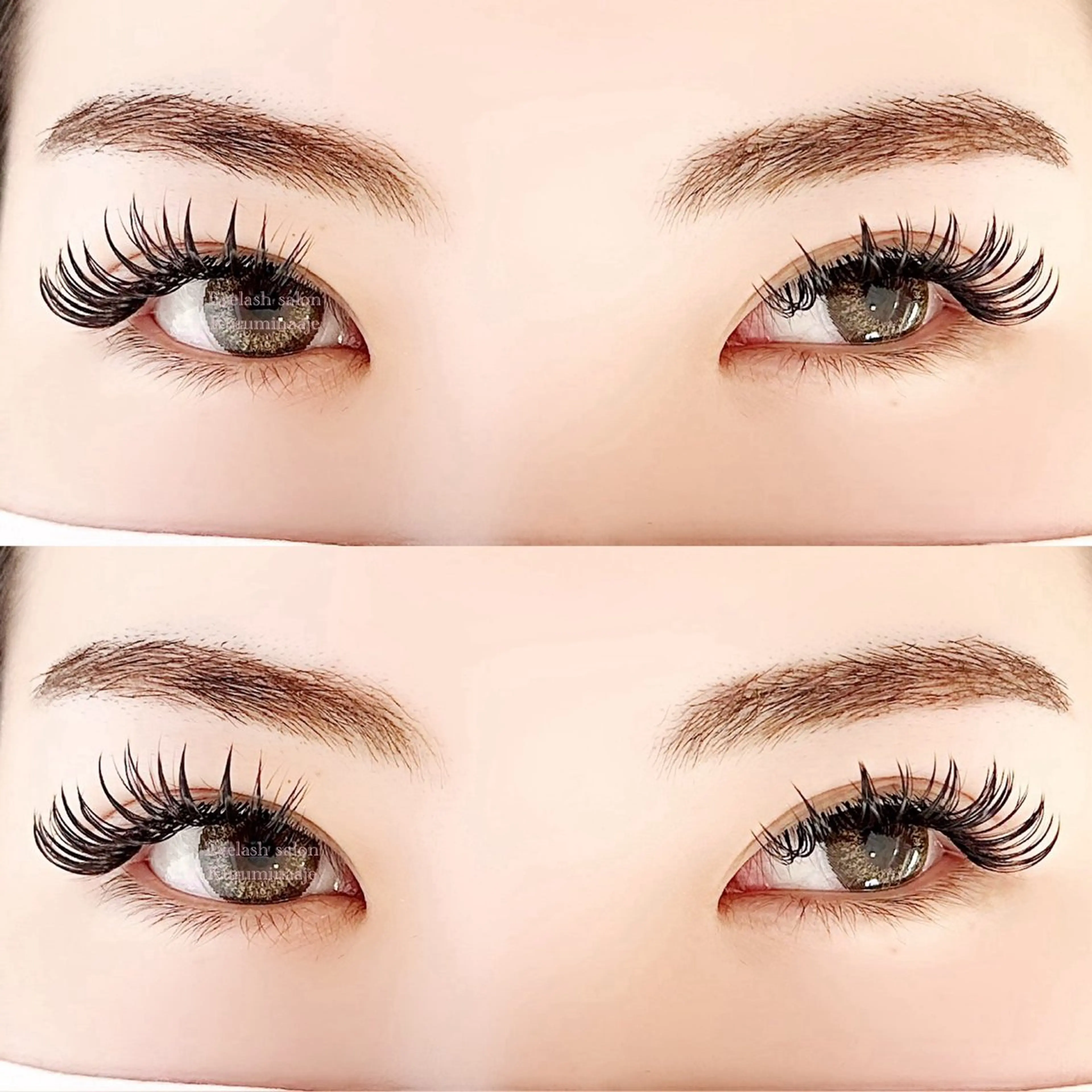 マツエク・マツパ 付け放題 ボリュームラッシュ マツエク クルミナージュ柏🌼 代表.鈴木のマツエク・マツパデザイン