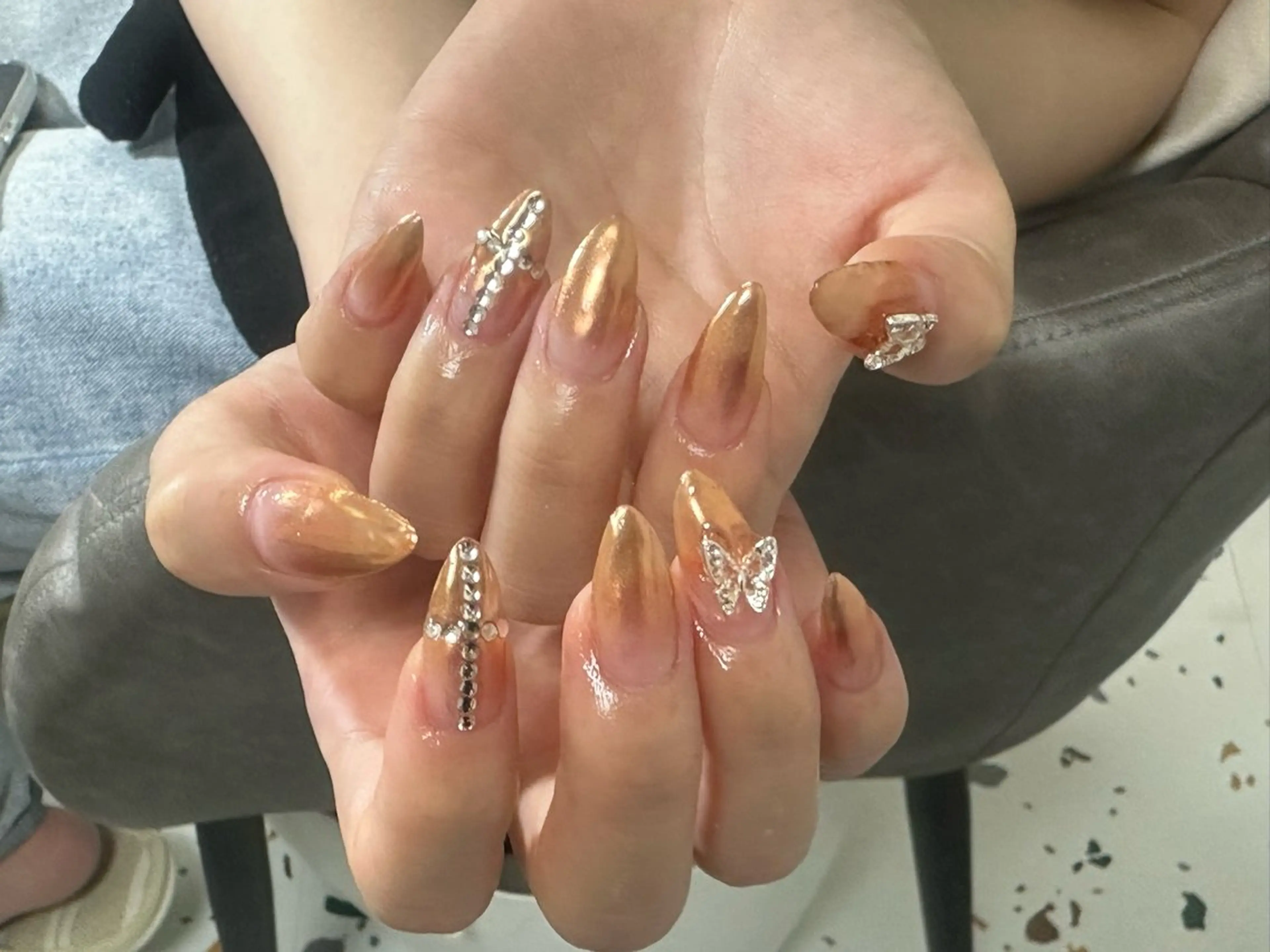 ネイル ハンドネイル ハンドケア 🍑 momo_nailのネイルデザイン