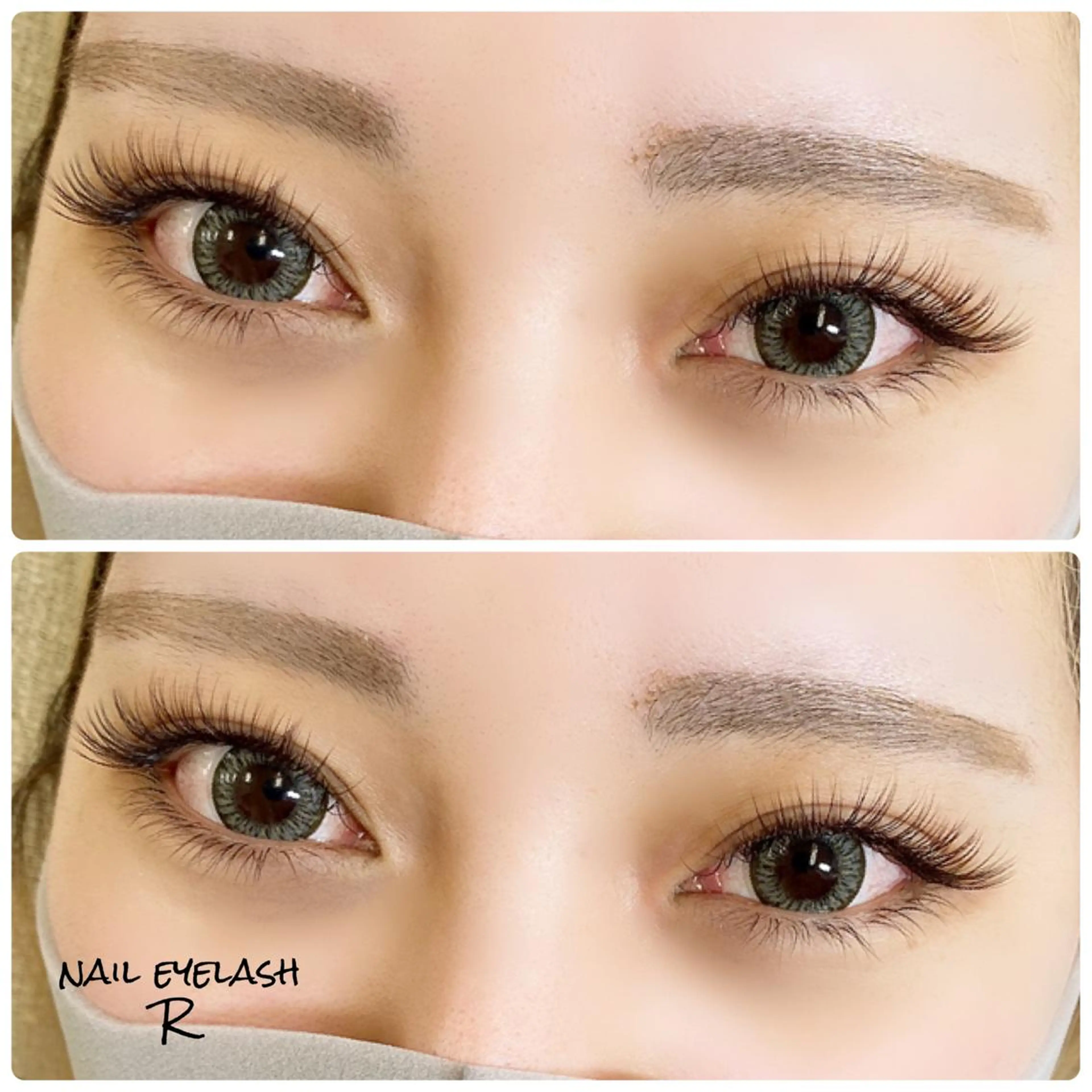 マツエク・マツパ カラーマツエク eyelash R𓇼eri🐈️の眉毛・アイブロウイメージ